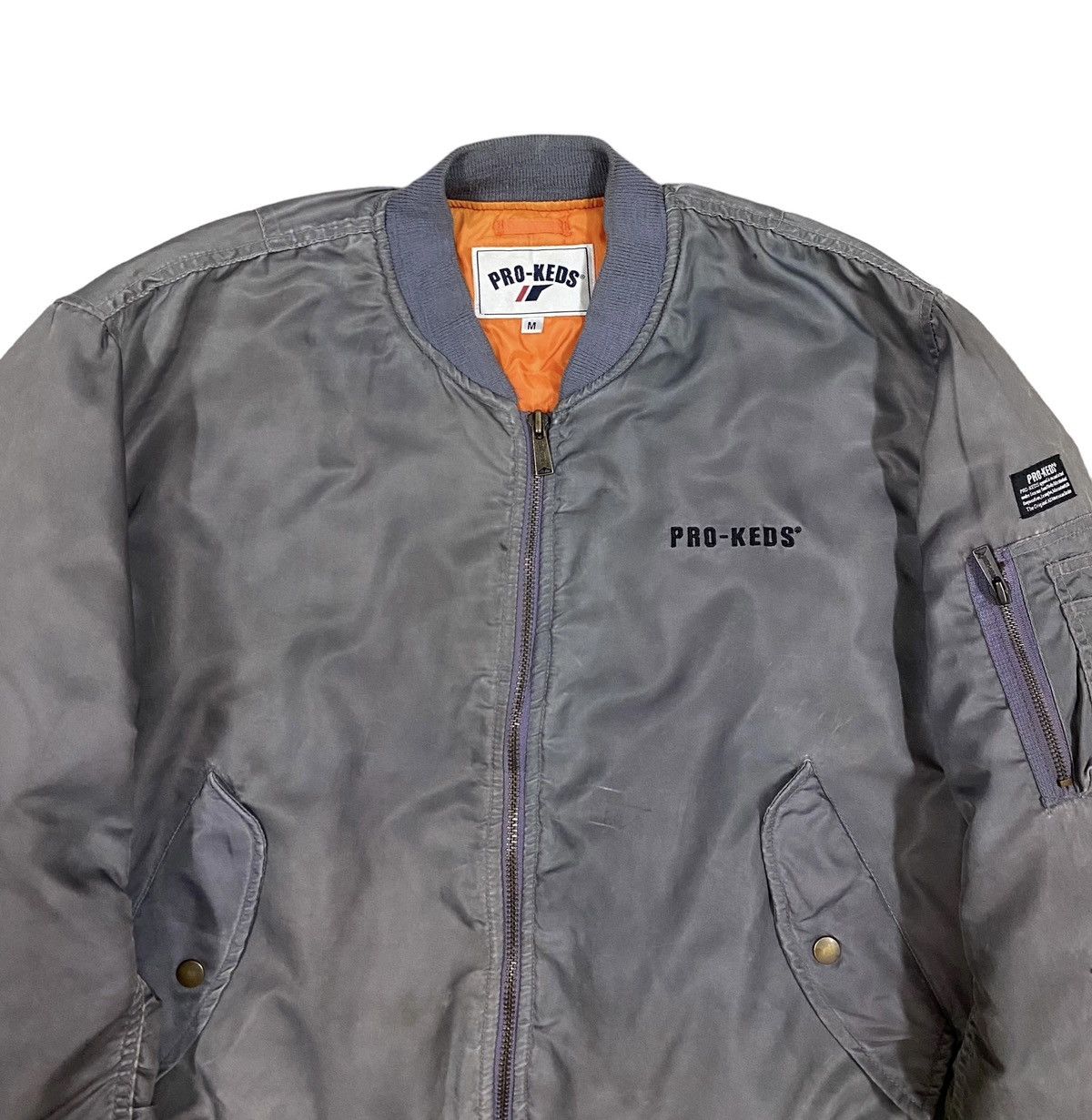 Vtg🔥Pro-Keds Ma-1 Bomber Jacket