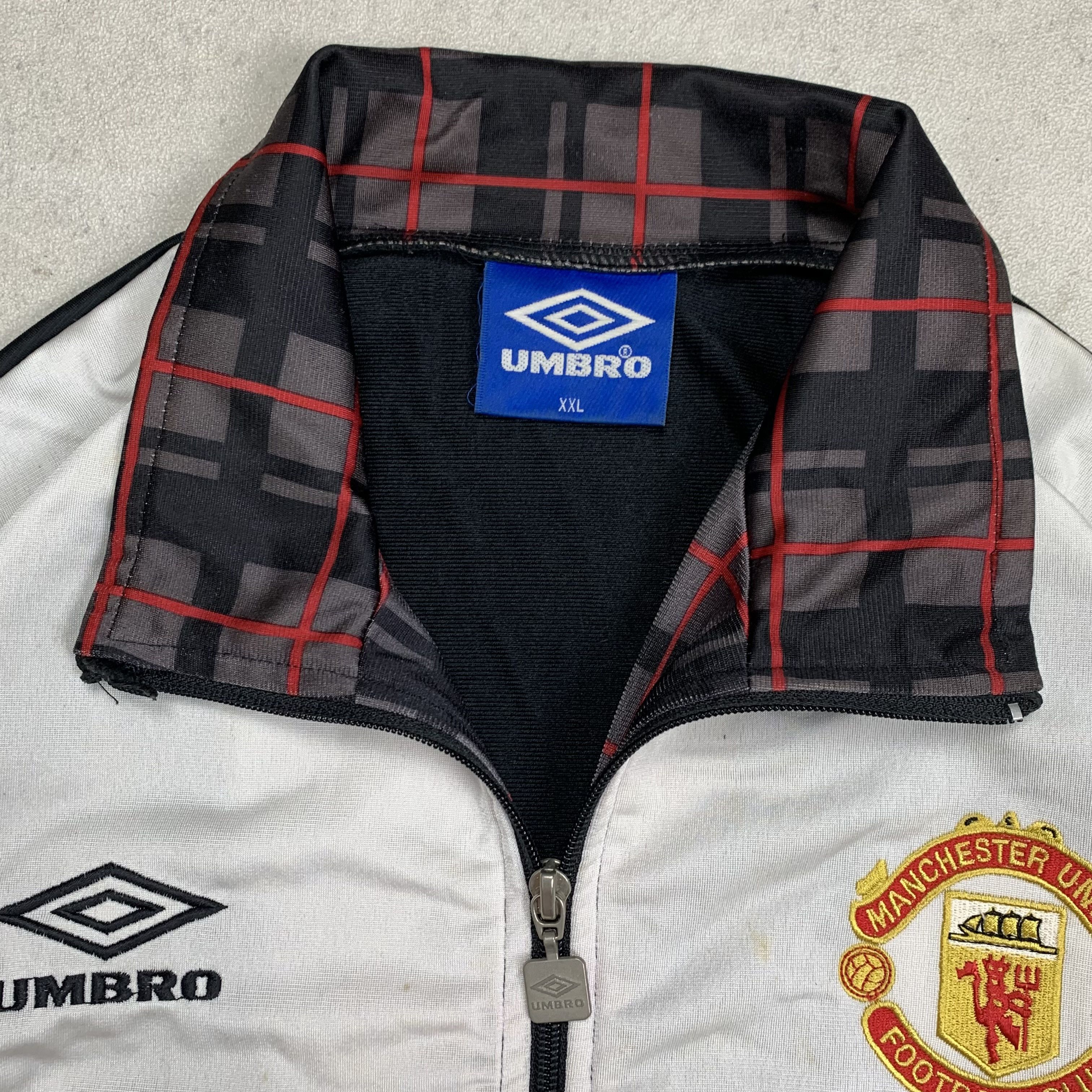 Umbro 1992/1993 Manchester United Tracksuit Umbro Jacket Size US XXL / EU 58 / 5 - 6 Thumbnail