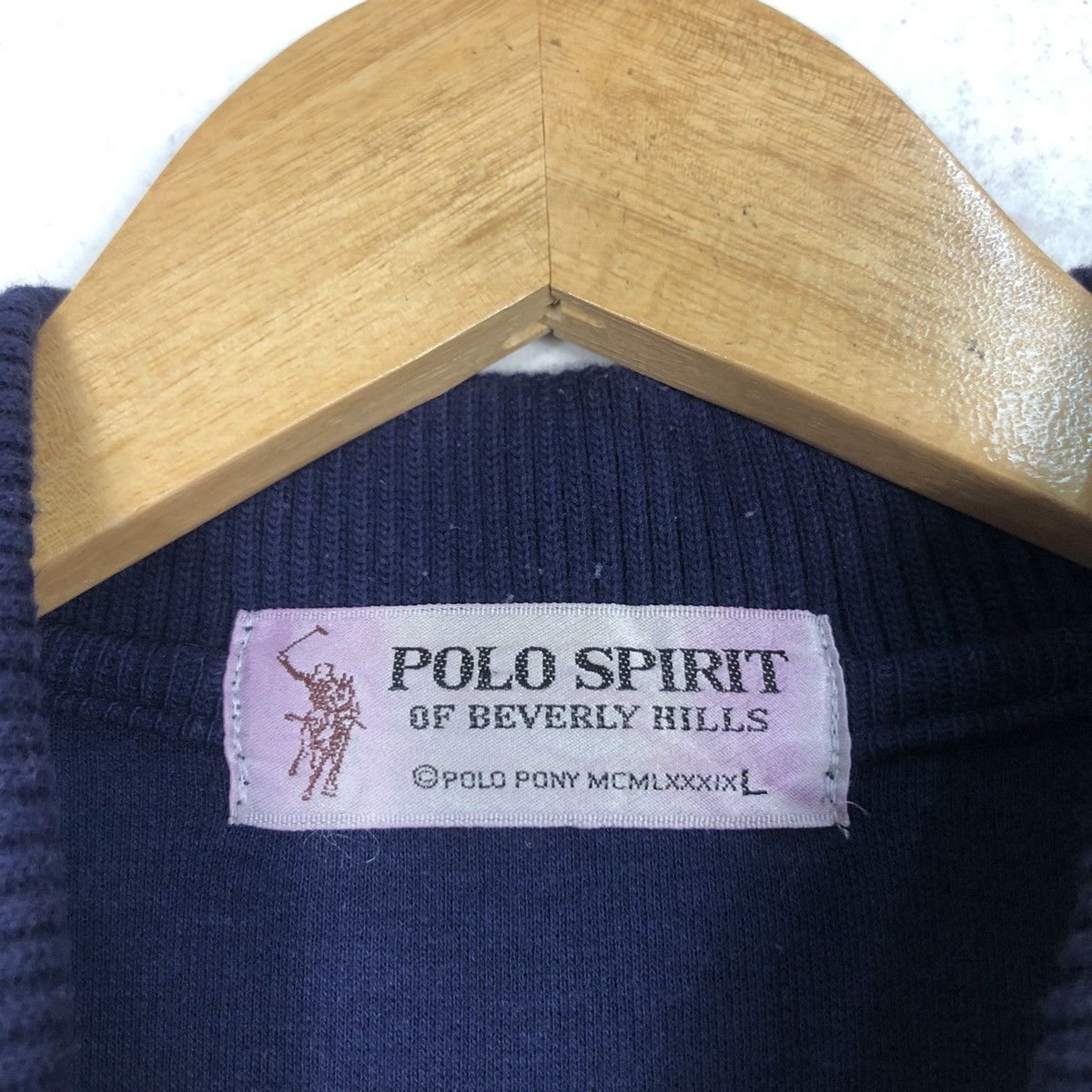 Vintage Vintage Polo Spirit Sweatshirt Jumper Rare 90s Small Size US S / EU 44-46 / 1 - 12 Thumbnail
