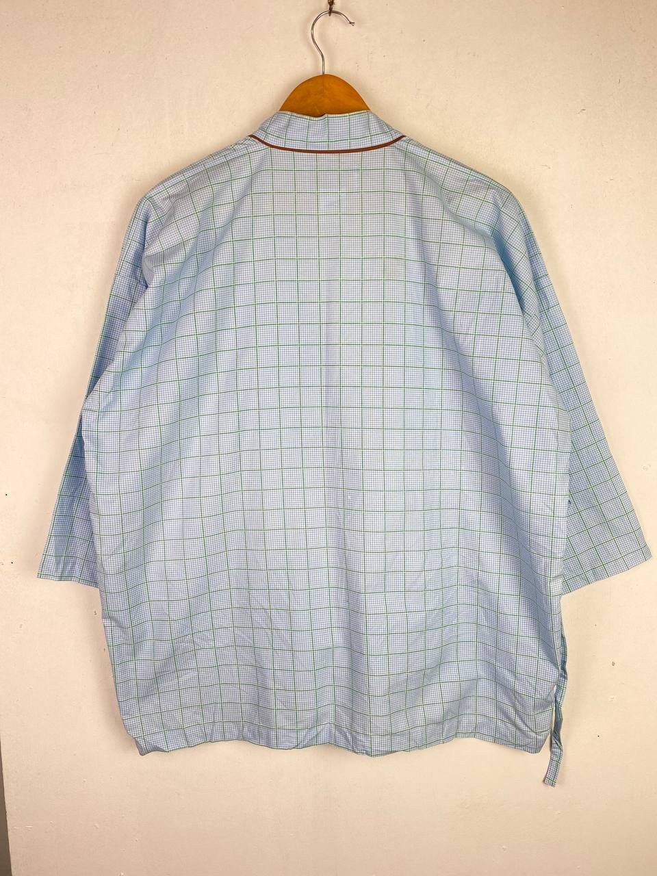 Montblanc vintage montblanc checkered kimono nice design Size US L / EU 52-54 / 3 - 6 Thumbnail