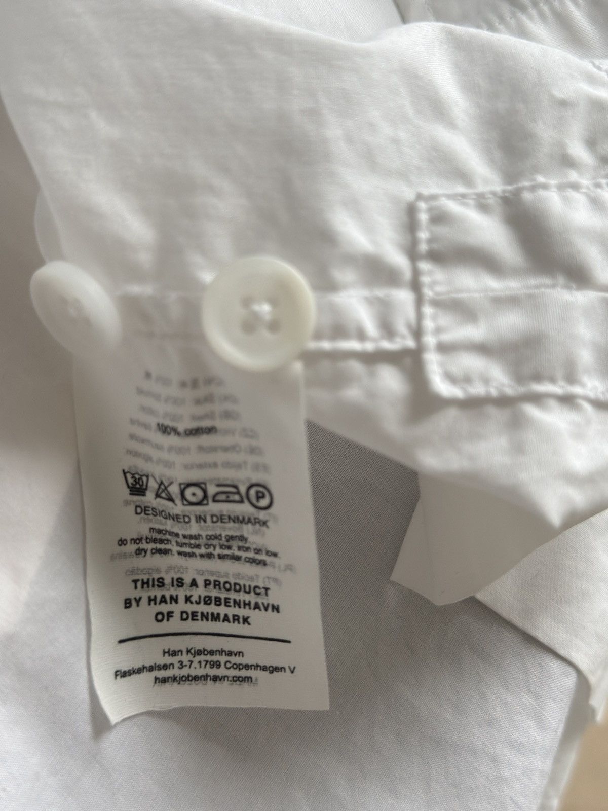 Han Kjobenhavn Cropped Han Kjobenhavn White Short Sleeves Shirt Size US S / EU 44-46 / 1 - 3 Thumbnail