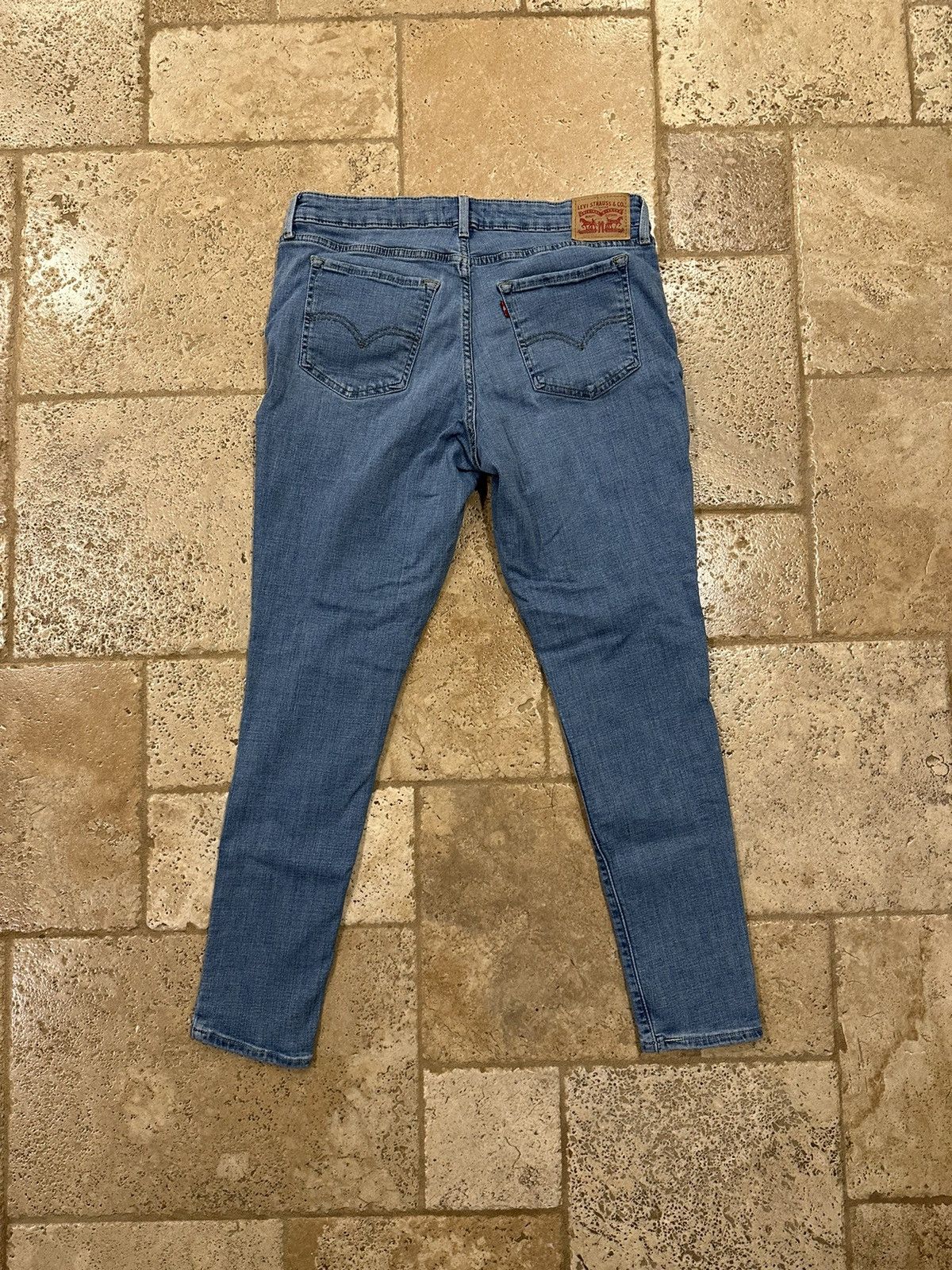 Levi's Levi’s Blue Skinny 711 Blue Denim Jeans Size US 33 - 5 Thumbnail