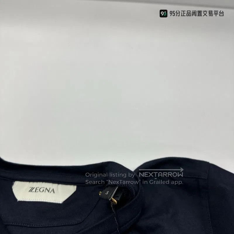 Ermenegildo Zegna Zegna Men's Pattern Print Crew Neck Short. Size US S / EU 44-46 / 1 - 7 Thumbnail