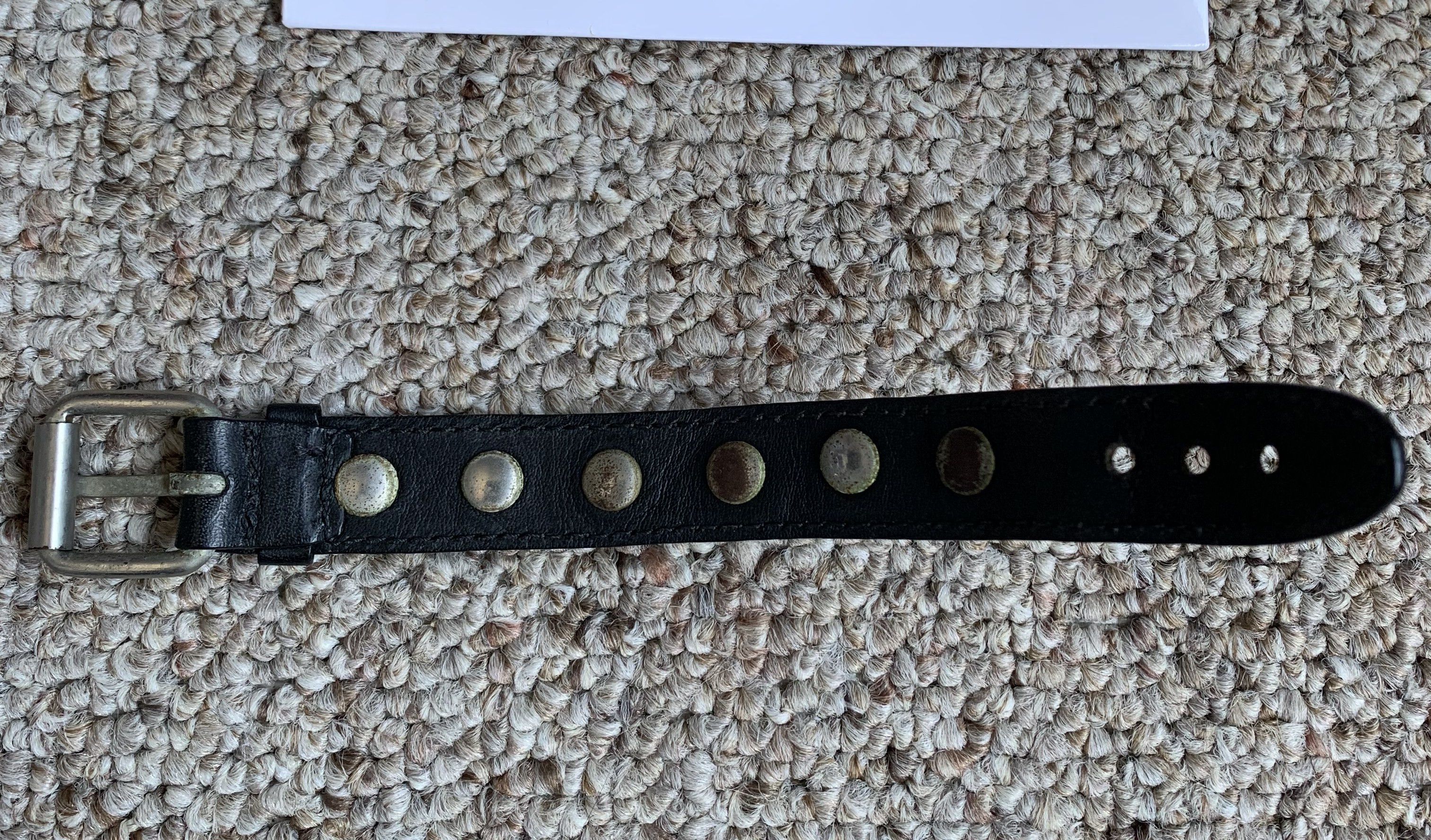 Vivienne Westwood S/S 2003 Vivenne Westwood Studded Leather Orb Bracelet +box Size ONE SIZE - 5 Thumbnail