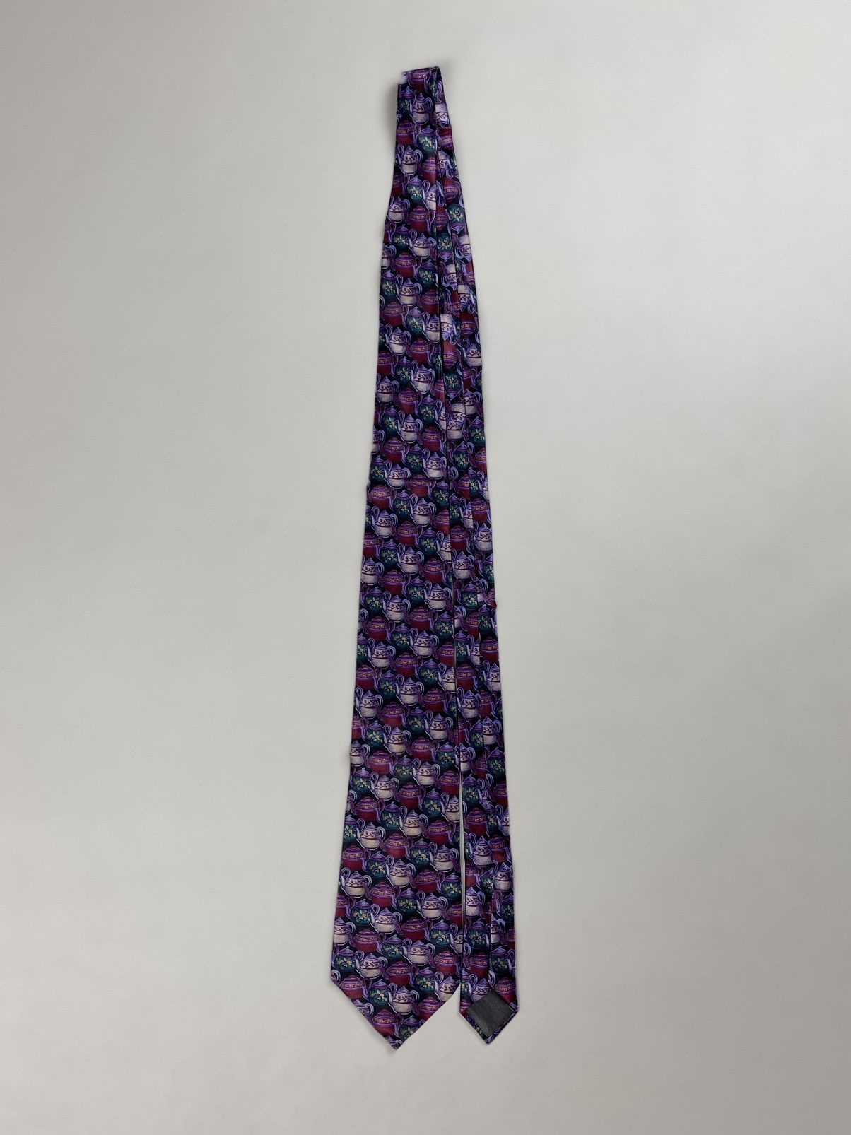 Lanvin × Vintage Lanvin Paris Vintage Patterned Silk Tie Size ONE SIZE - 2 Thumbnail