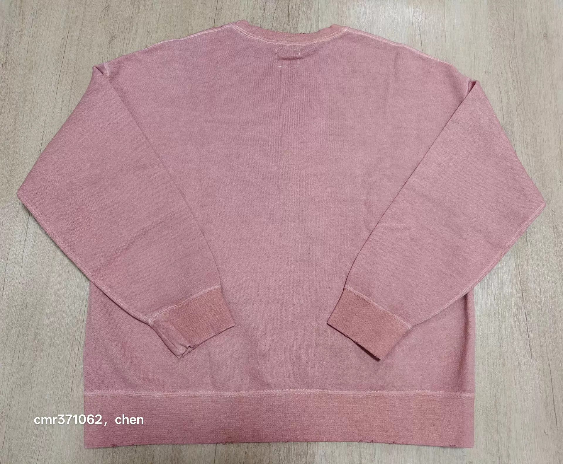 Visvim visvim 22aw jumbo sb L/S U.D Pink 4 Hand Distressed Uneven Dye Size US XL / EU 56 / 4 - 7 Thumbnail