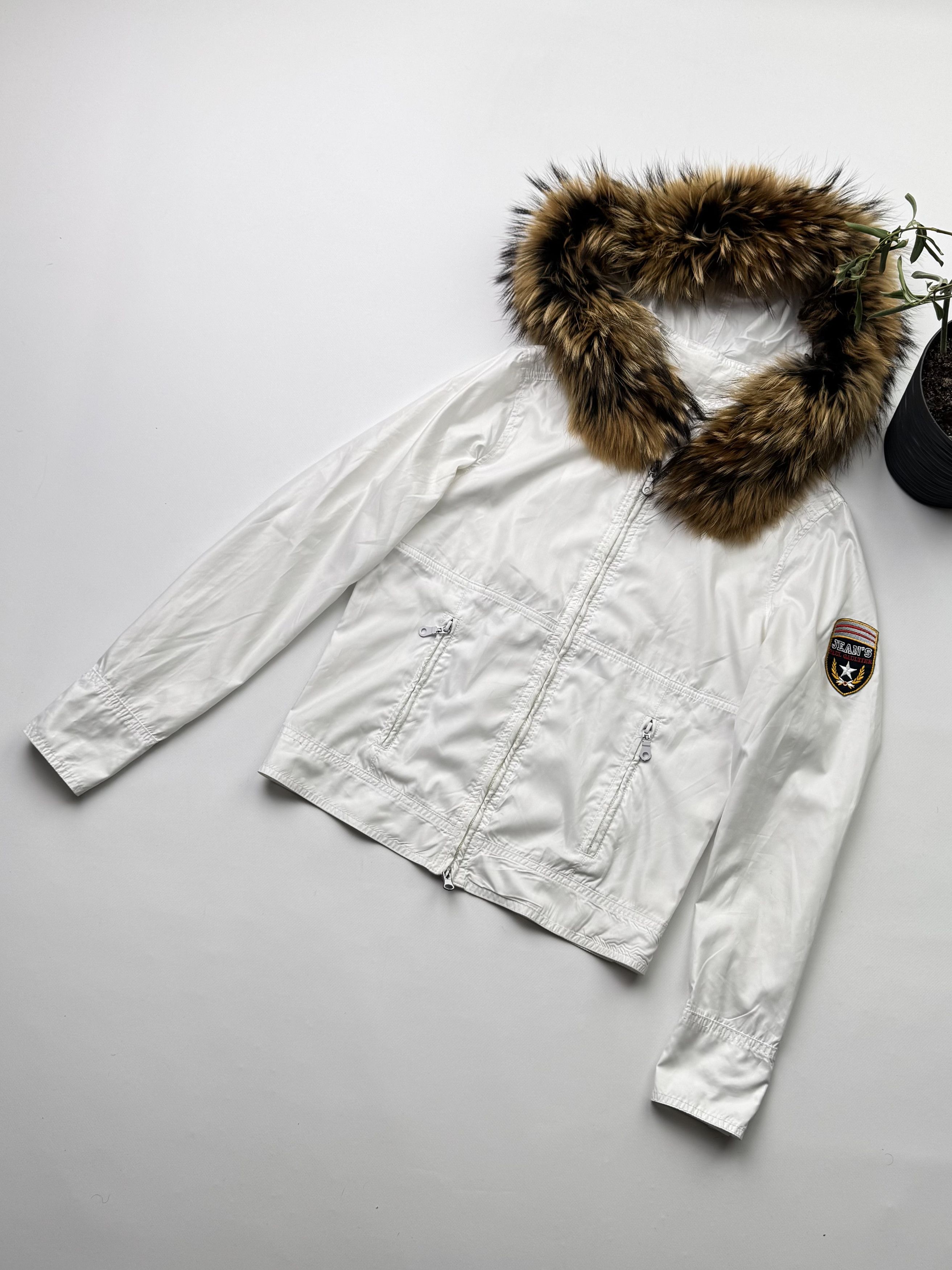 Jean Paul Gaultier Jean Paul Gaultier Vintage Jacket With Real Fur Hood(199) Size S / US 4 / IT 40 - 1 Thumbnail