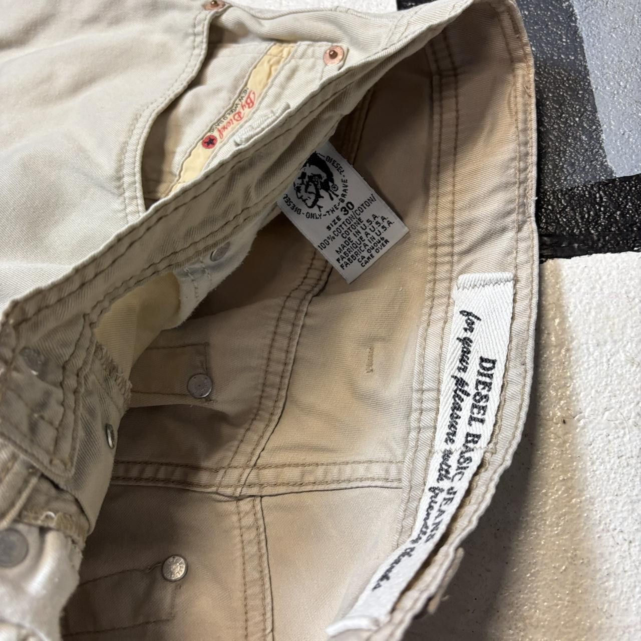 Diesel × Japanese Brand × Vintage Vintage Diesel bleached pants Size US 30 / EU 46 - 4 Thumbnail