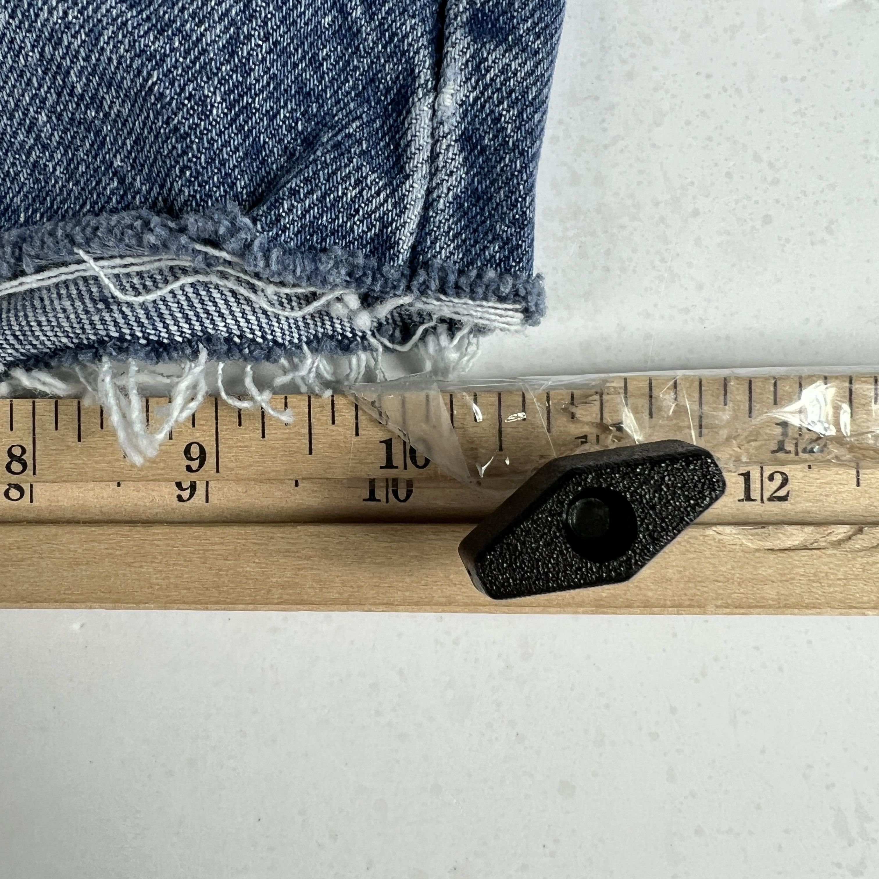 Levi's Levi's Jean Shorts 505 Faded Cut Off Cotton Denim Jorts Size US 34 / EU 50 - 14 Thumbnail