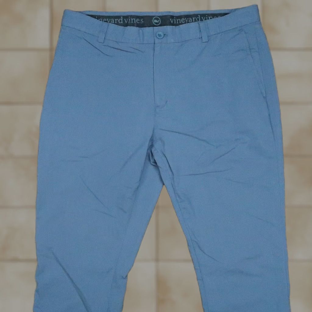 Vineyard Vines Vineyard Vines Pants Mens 36x32 Chino Straight Pockets Blue 32 Inseam Regular Stretch OTG Old Navy? Size US 36 / EU 52 - 1 Thumbnail