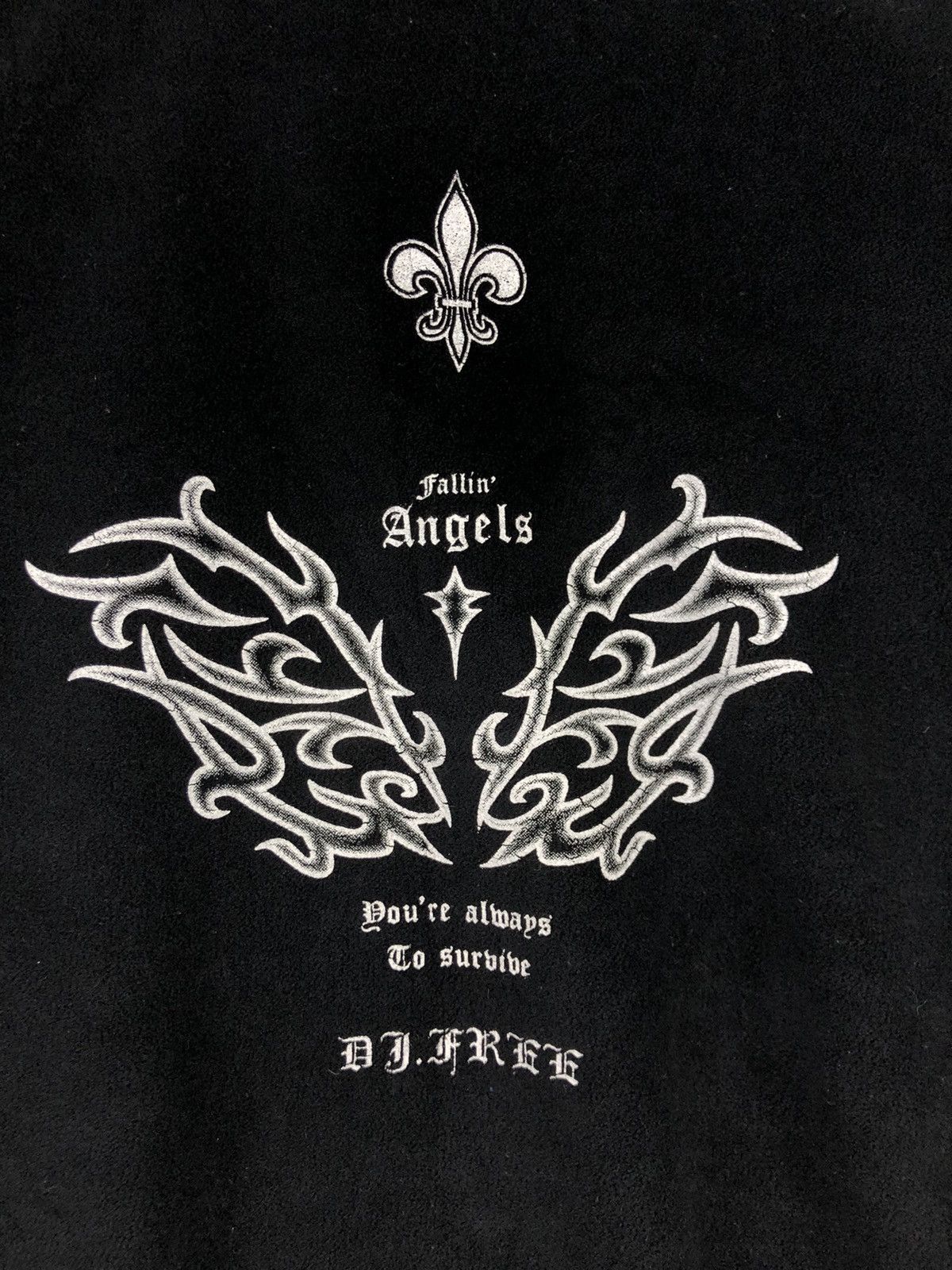 Japanese Brand Vintage Dj Free Fallin Angle Fleece Crewneck Sweatshirt Size US M / EU 48-50 / 2 - 12 Thumbnail