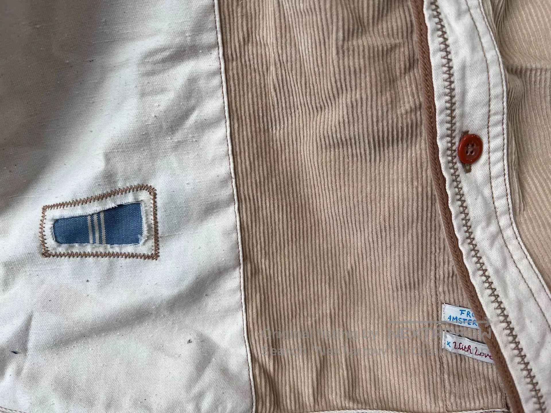 Scotch & Soda Scotch Soda Patchwork Corduroy Shirt. Size US M / EU 48-50 / 2 - 3 Thumbnail