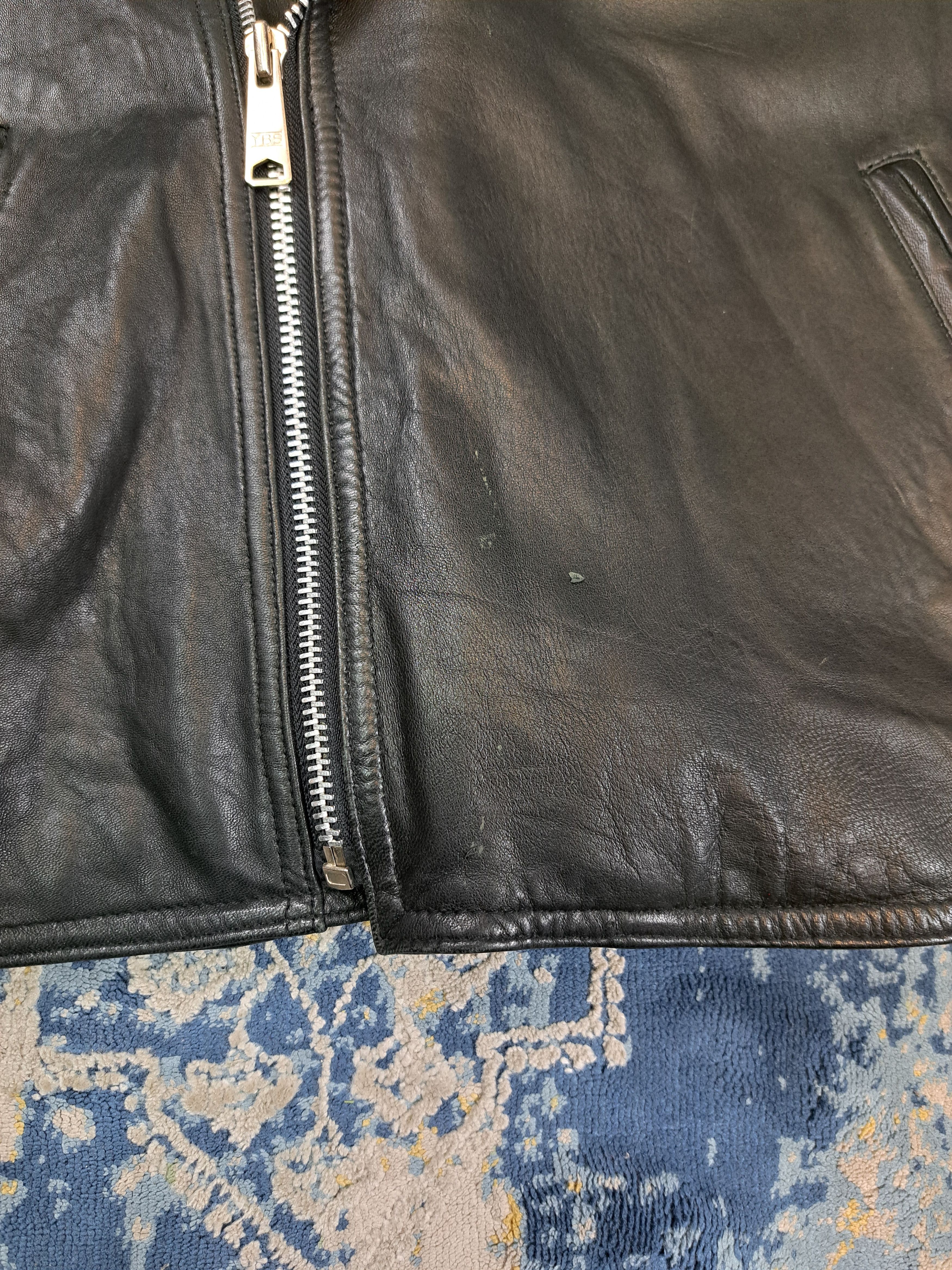 Hard Rock Cafe Vintage Ramones Hard Rock Cafe Leather Jacket Size US XL / EU 56 / 4 - 11 Thumbnail