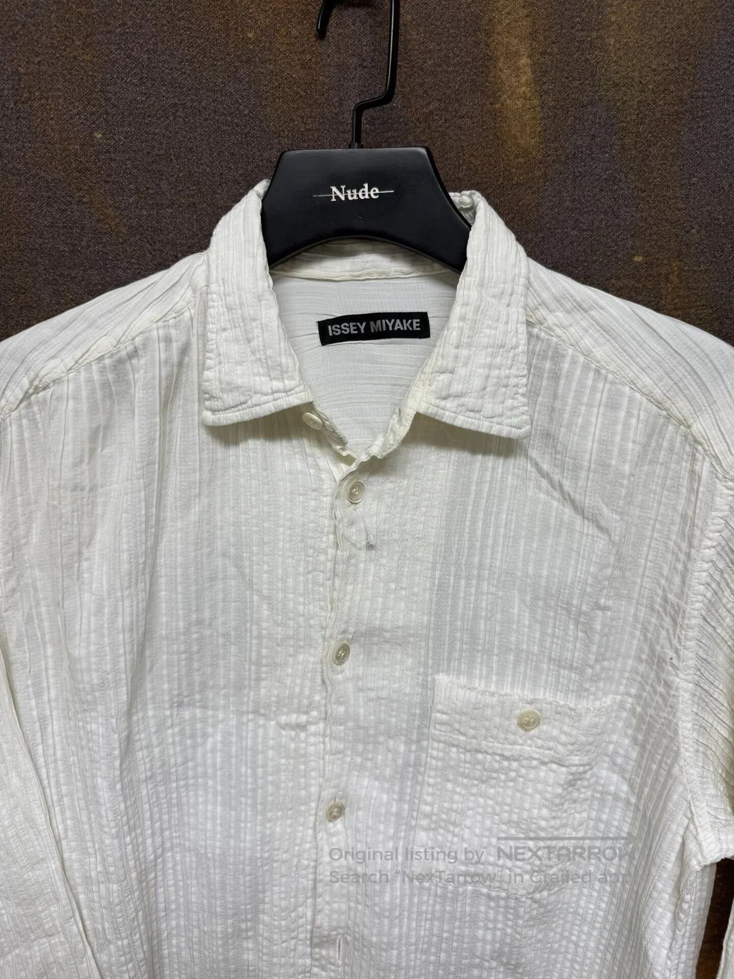 Issey Miyake Issey Miyake Men Gingham Layered Shirt Jacket. Size US L / EU 52-54 / 3 - 4 Thumbnail