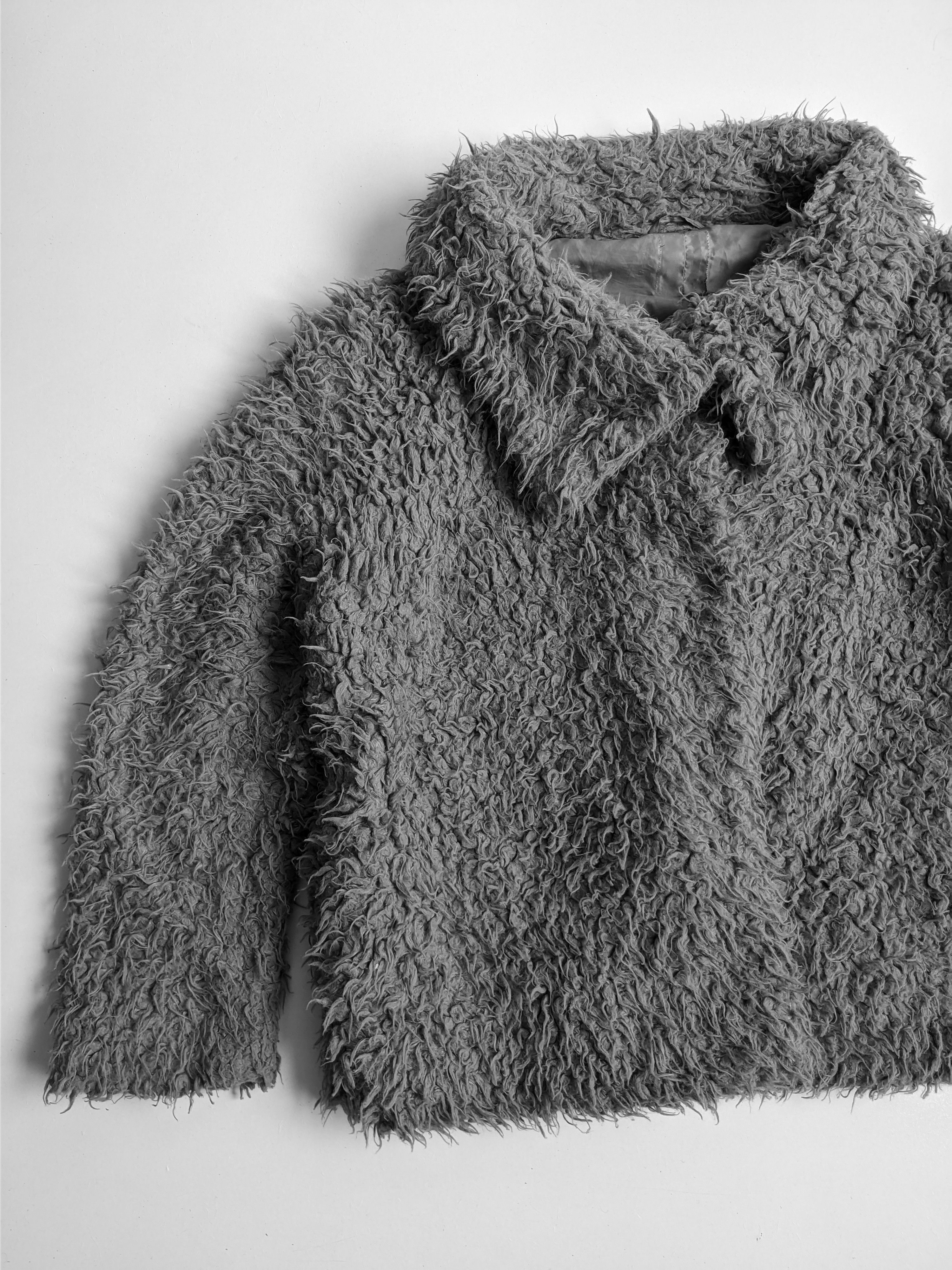 Japanese Brand Vintage mohair jacket fuzzy y2k fur japanese Size US M / EU 48-50 / 2 - 3 Thumbnail