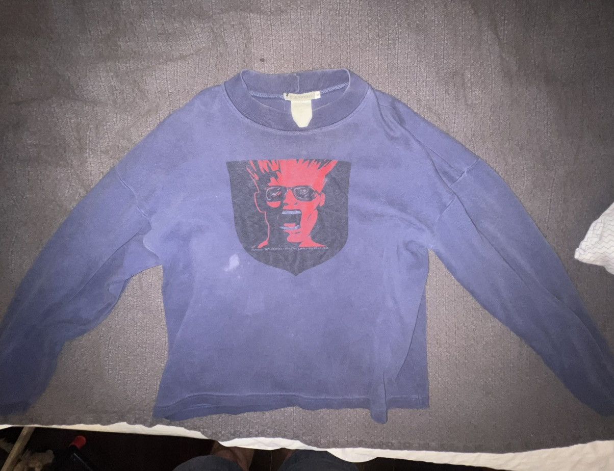 Emporio Armani Vintage Armani Sweater (very rare) y2k Size US S / EU 44-46 / 1 - 1 Thumbnail