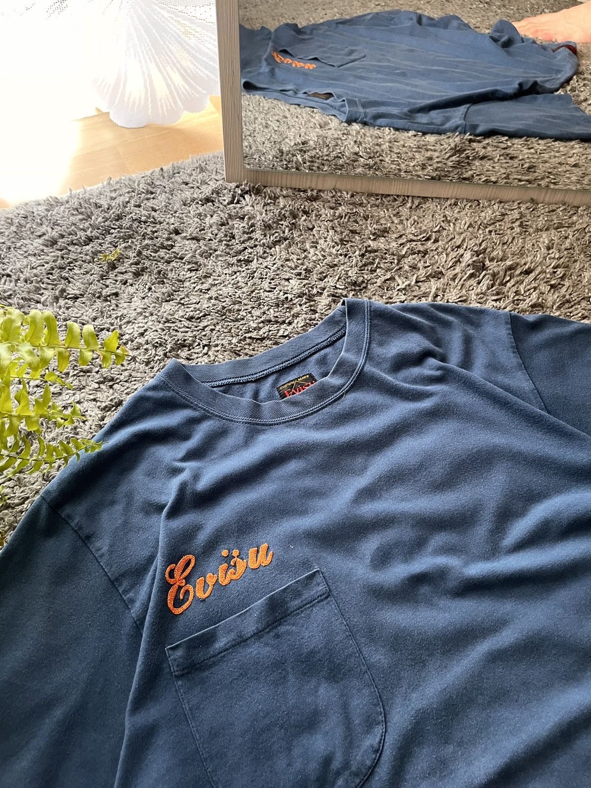 Evisu × Vintage Evisu T-Shirt Streetwear Vintage Big Logo Rare Size US L / EU 52-54 / 3 - 7 Thumbnail