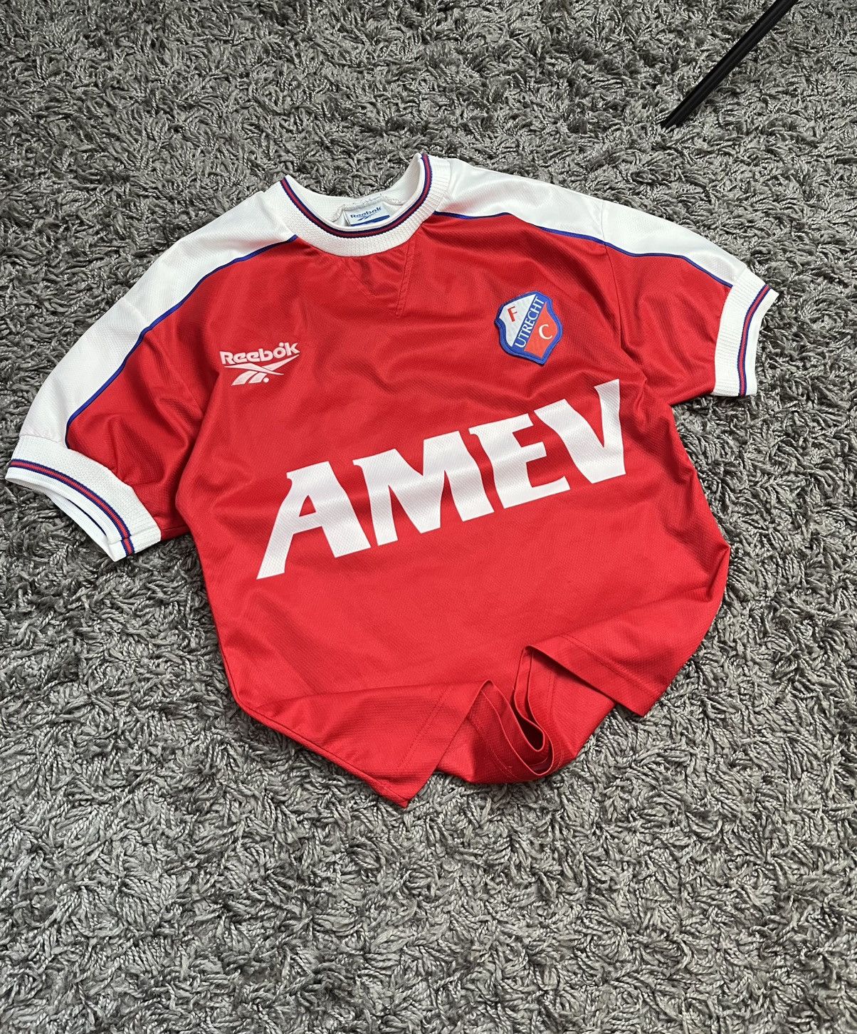 Reebok Rare Vtg 1998 FC Utrecht AMEV Sponsor Reebok Kit Size XS Size US XS / EU 42 / 0 - 1 Thumbnail