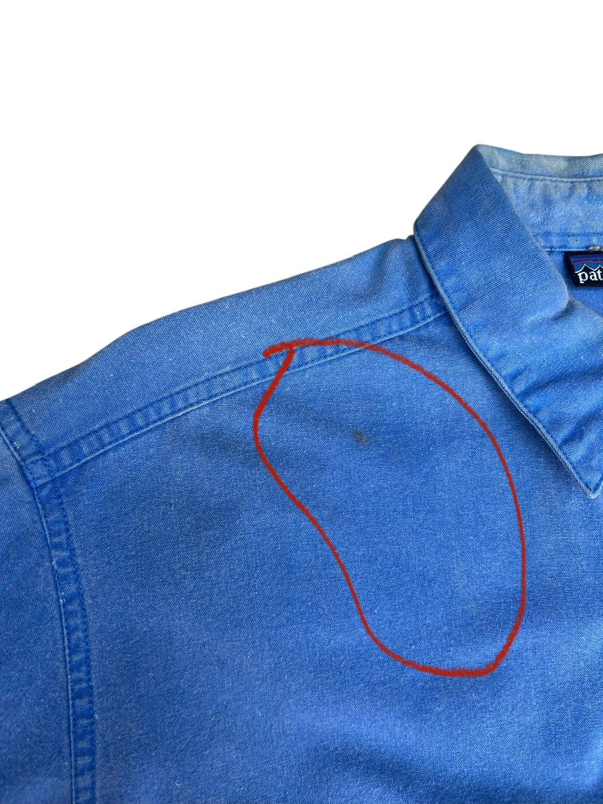 Patagonia Vintage 90s Patagonia Waxed Cotton Canvas Shirt Oversized Size US L / EU 52-54 / 3 - 5 Thumbnail