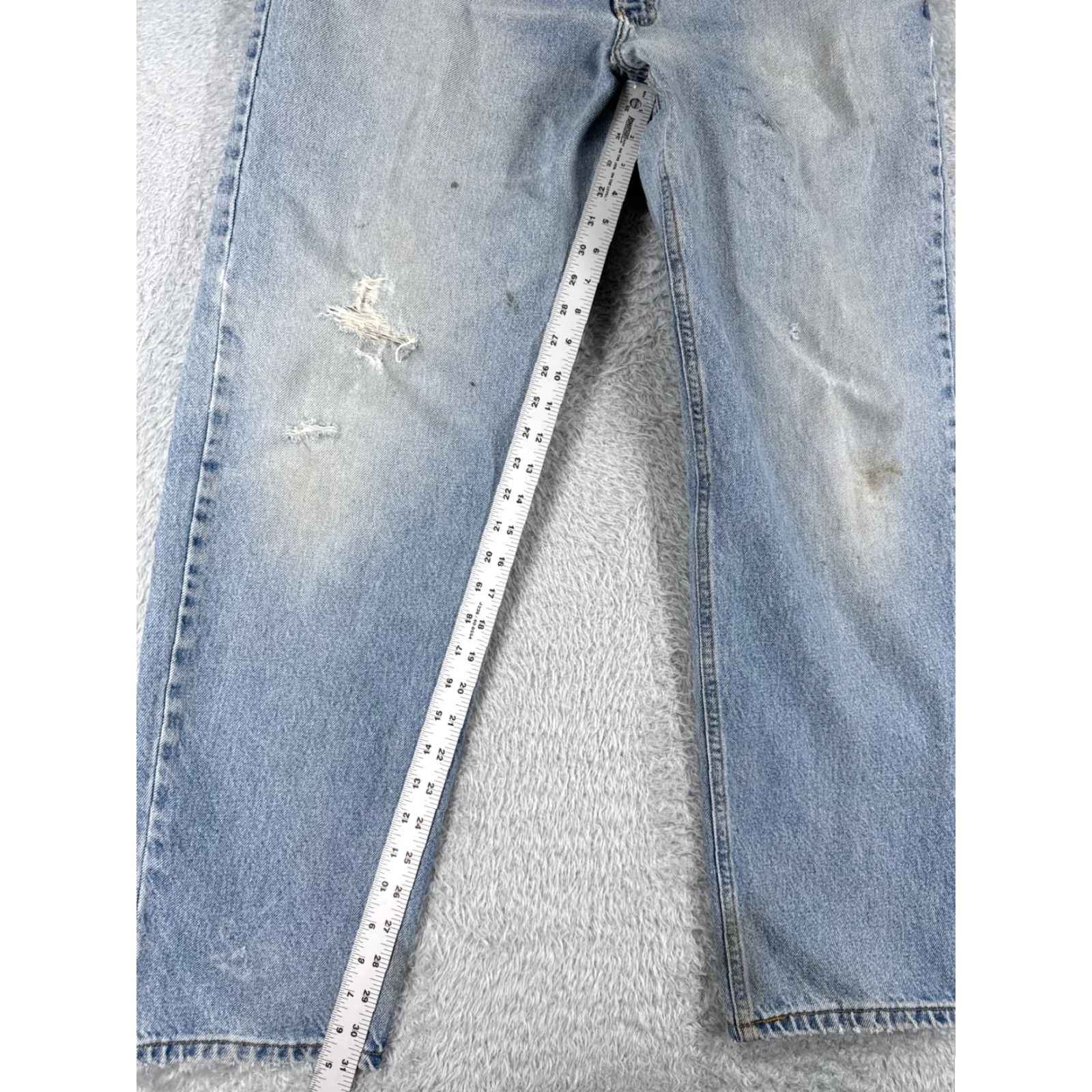 Calvin Klein Calvin Klein Jeans Adult 38 Blue Denim Cotton Straight Leg 36x31 Size US 38 / EU 54 - 7 Thumbnail