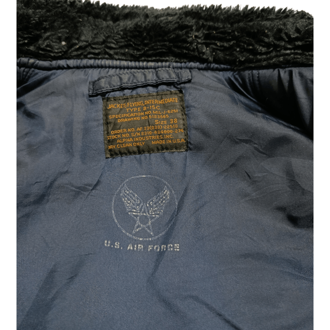 Alpha Industries Vintage Alpha industries USAF B-15 flight jacket Size US M / EU 48-50 / 2 - 6 Thumbnail