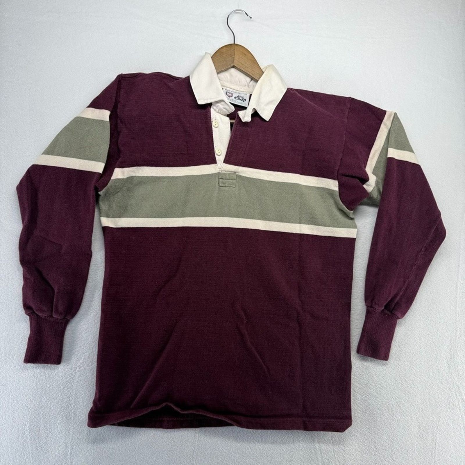 Other Vintage Harvard Rugby Shirt Medium Crimson Thick Coop 80s Size US M / EU 48-50 / 2 - 1 Thumbnail