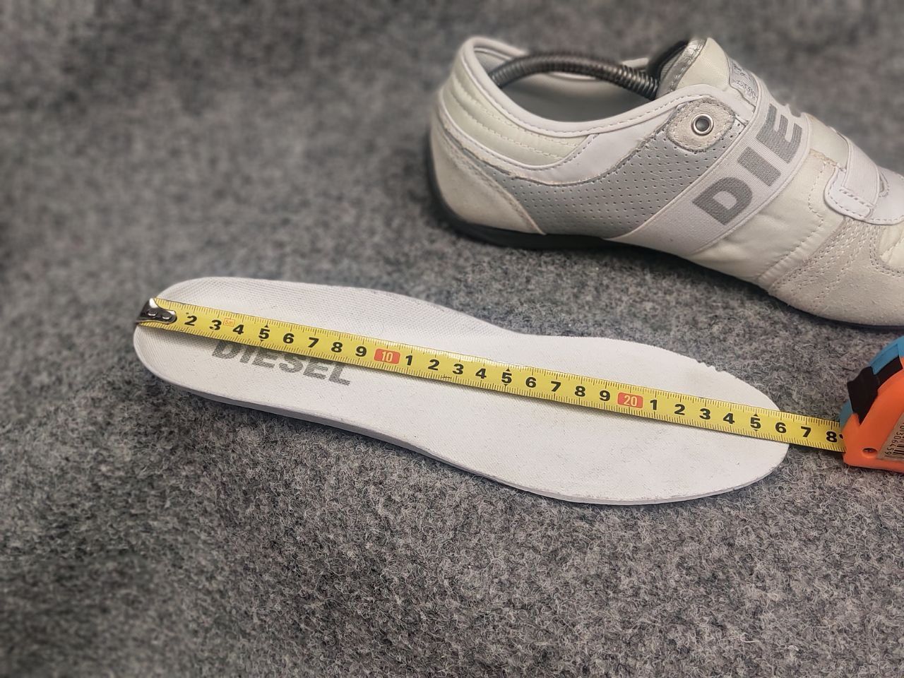 Diesel Vintage 90's Diesel Korbin II Suede rubber Low Sneakers Y2K Size US 7.5 / EU 40-41 - 20 Thumbnail