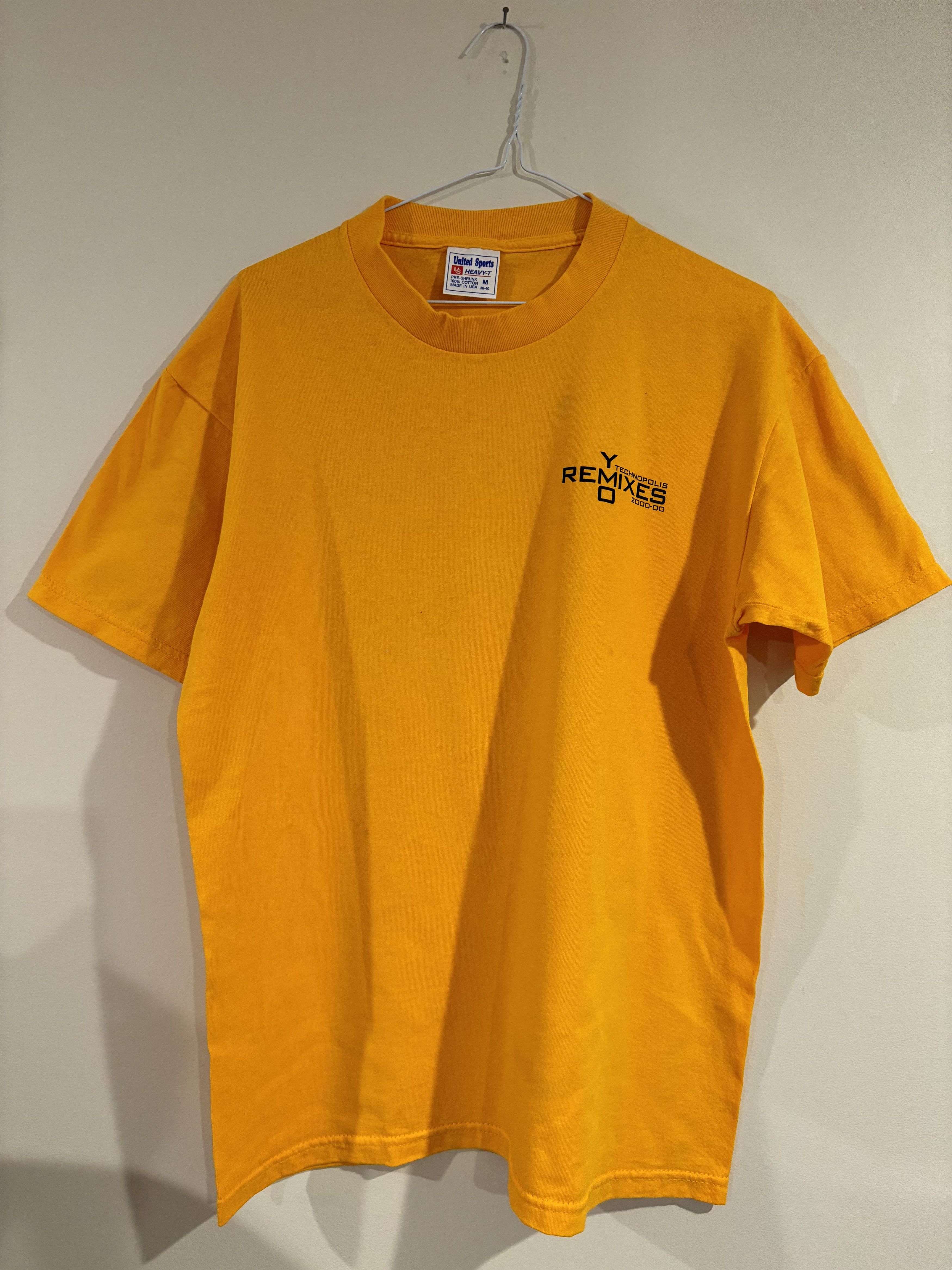 Vintage Vintage 2000 Yellow Magic Orchestra Remixes Shirt YMO Size US M / EU 48-50 / 2 - 1 Thumbnail