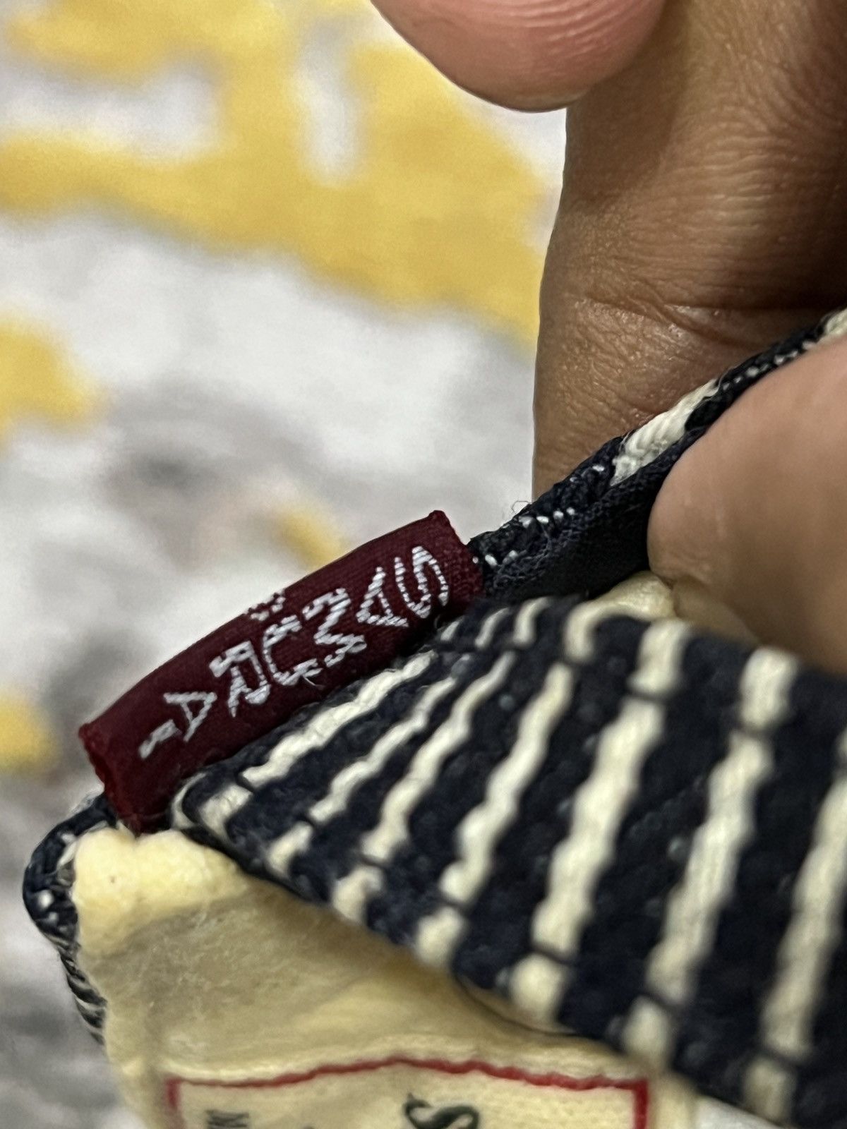 Samurai Jeans Samurai Hickory Stripe Hat 15th anniversary Size ONE SIZE - 16 Thumbnail