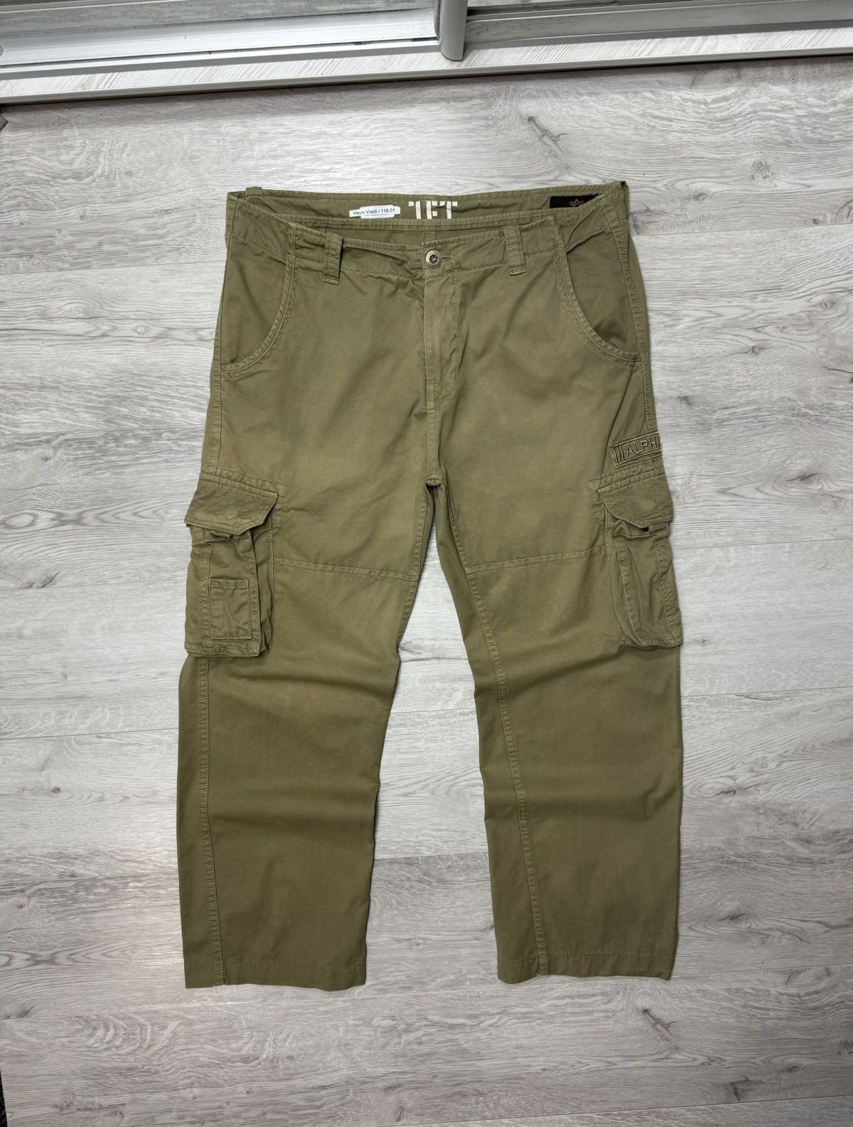 Alpha Industries Alpha Industries Olive Tactical Cargo Pants Military Style Size US 36 / EU 52 - 1 Thumbnail
