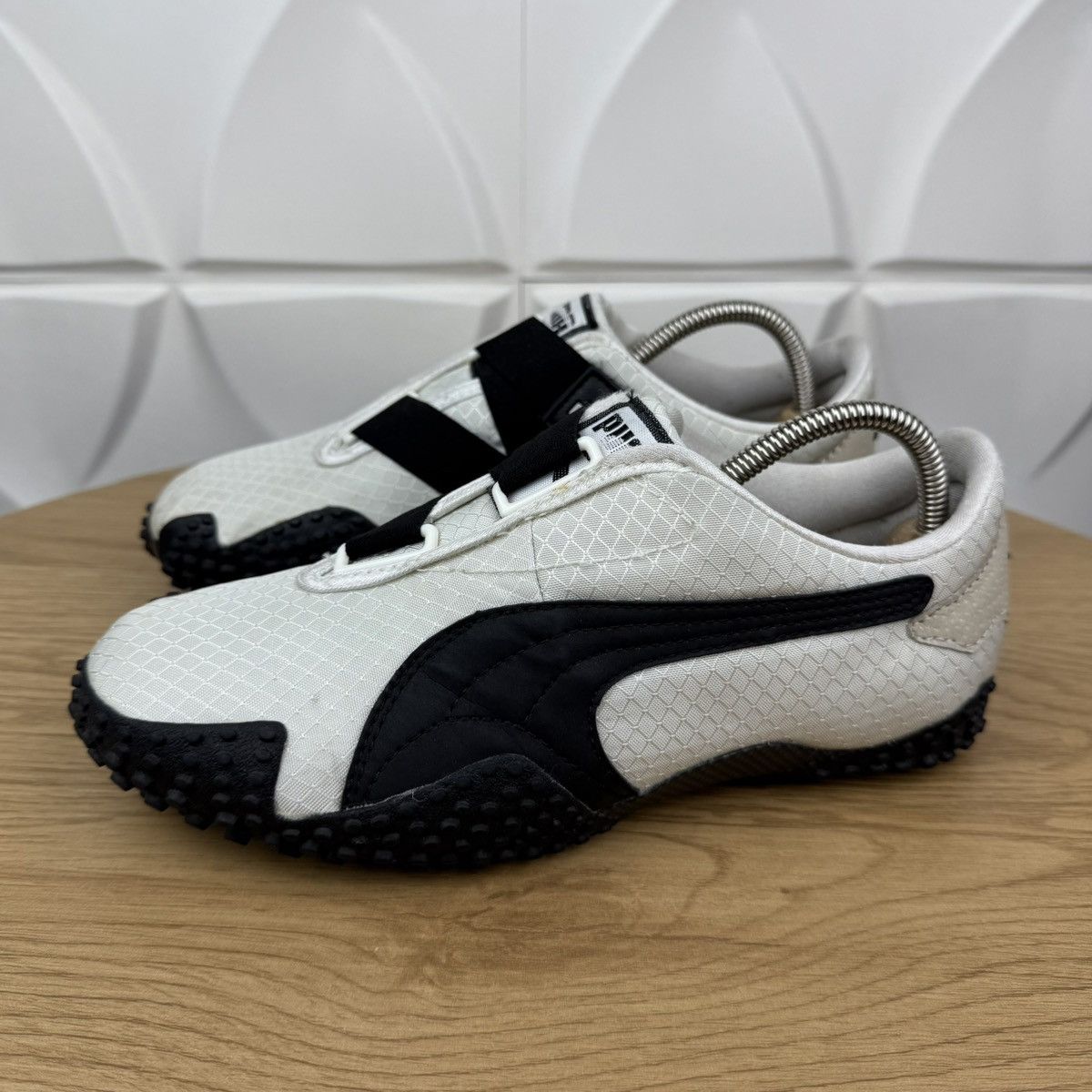 Puma PUMA Mostro Sneakers Fabric Shoes Vintage 2000s White Wmn’s Size US 6.5 / IT 36.5 - 1 Thumbnail