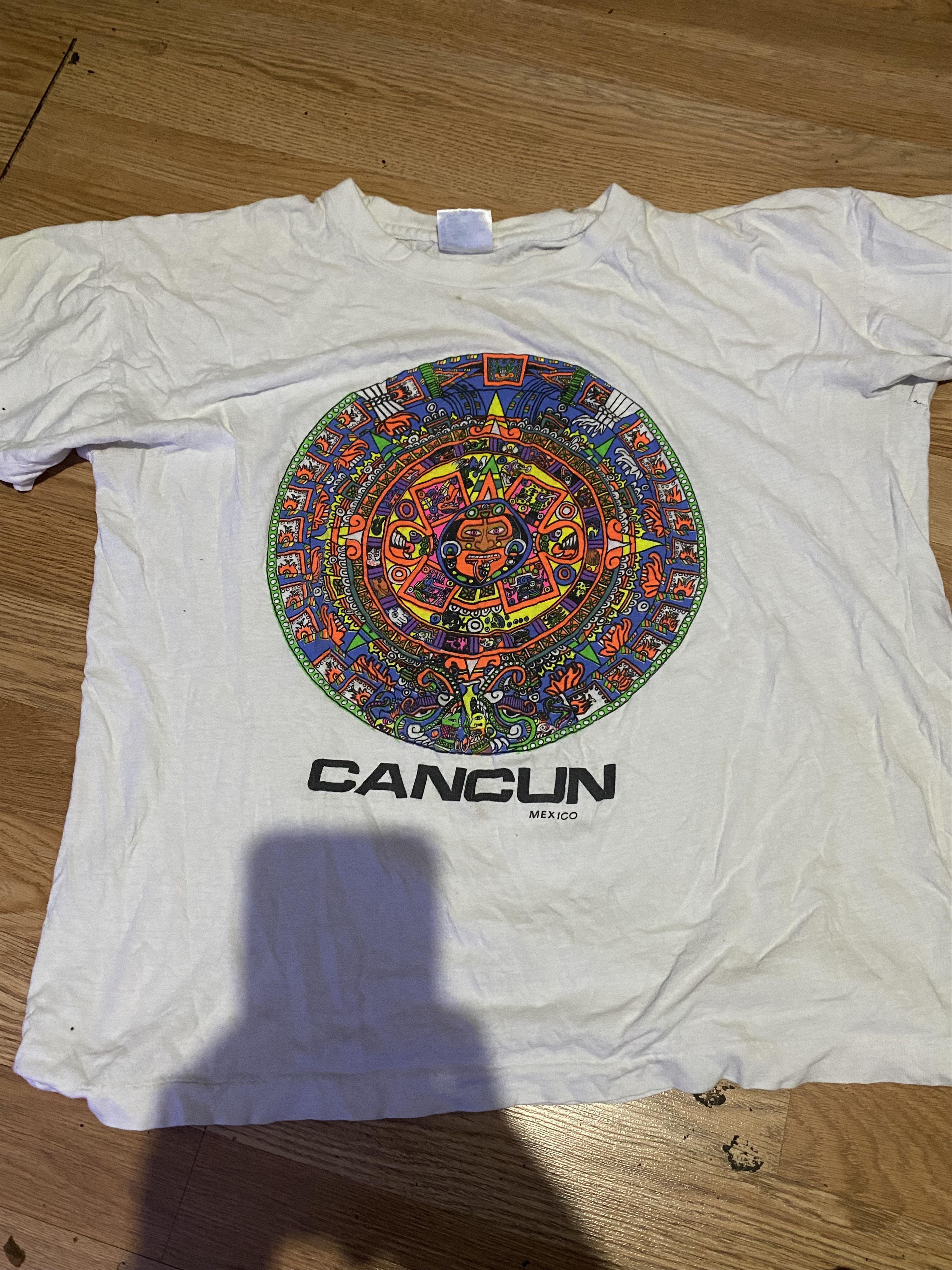 Vintage retro/vintage cancun mexico tee Size US XL / EU 56 / 4 - 1 Thumbnail