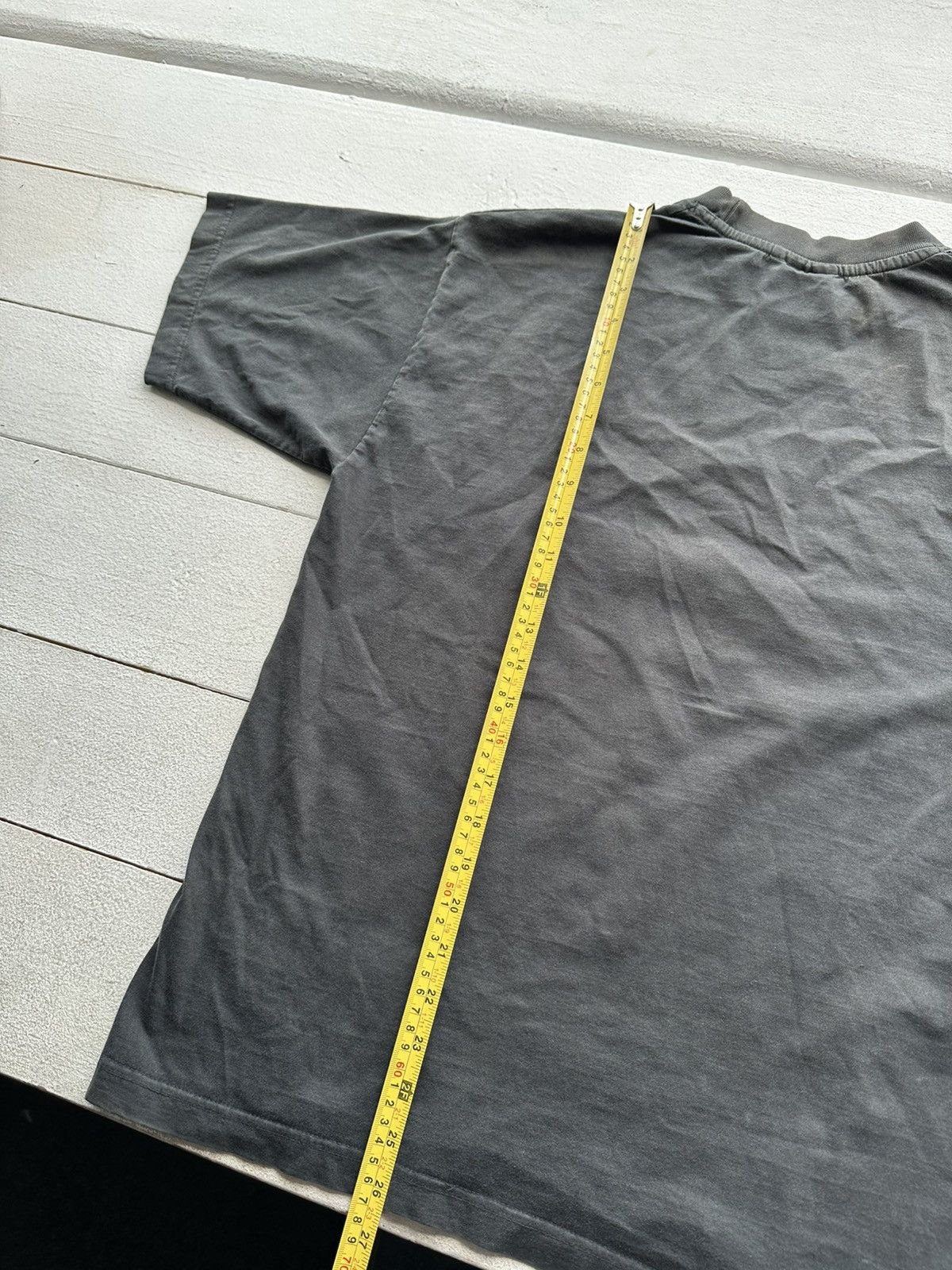 Vintage 🚨Vintage Japanese Style Faded Blank Tee shirt Y2K rare Size US L / EU 52-54 / 3 - 8 Thumbnail