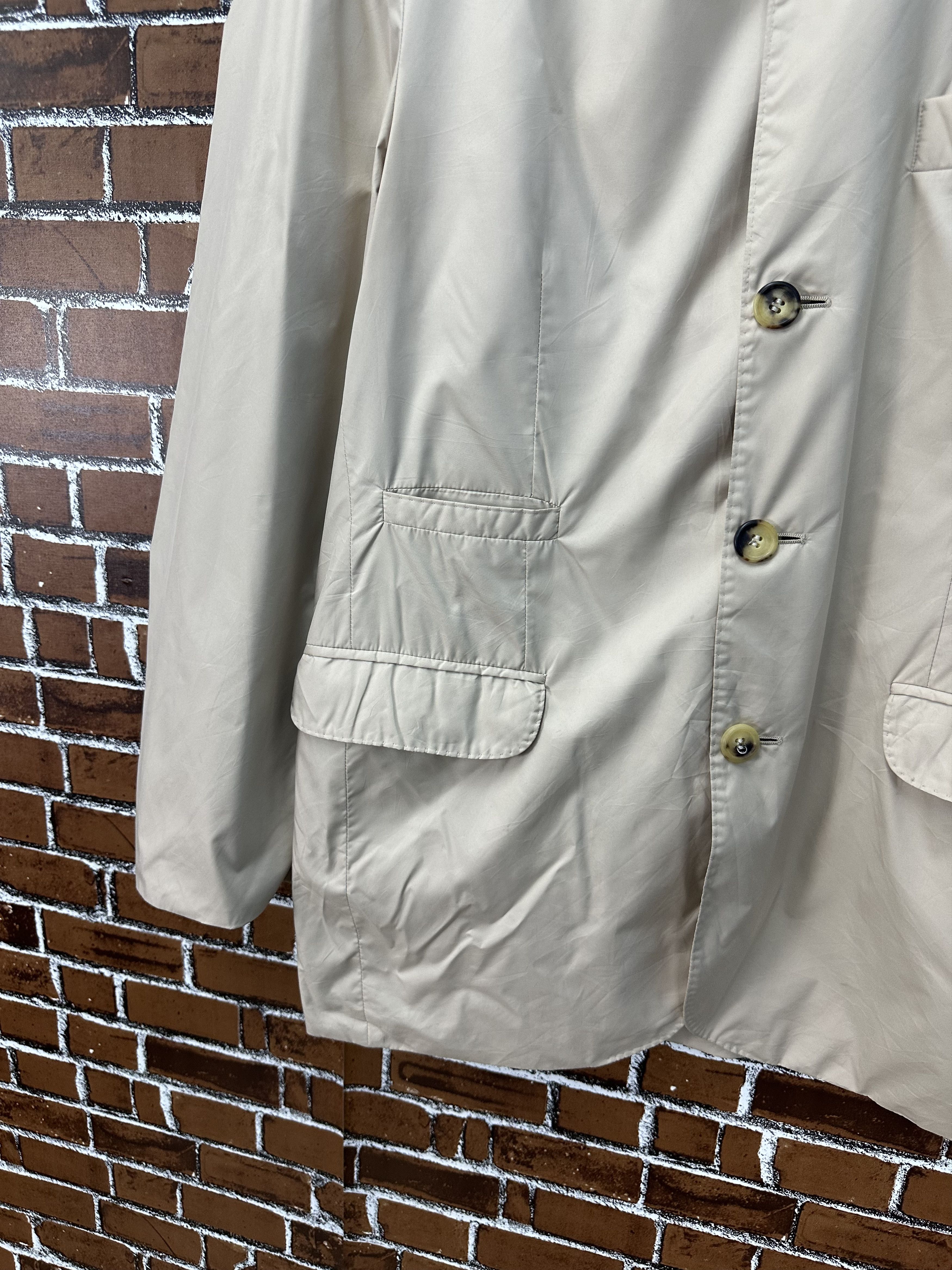 Brunello Cucinelli Vintage Brunello Cucinelli Nylon Blazer Jacket VT02 Size XL / US 12-14 / IT 48-50 - 7 Thumbnail