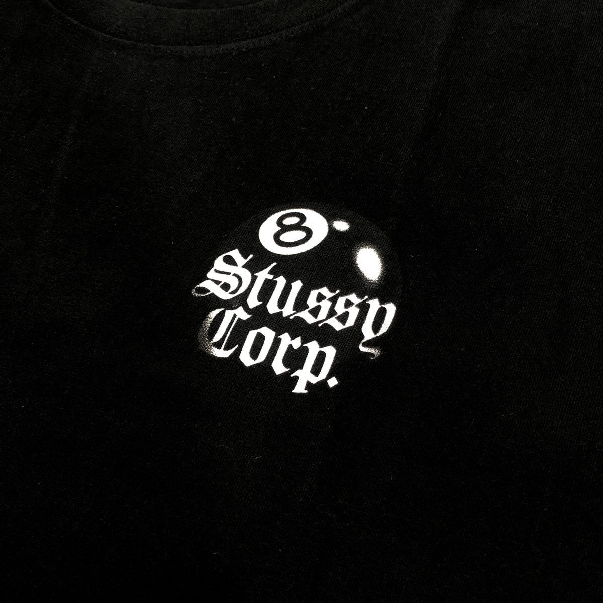 Stussy × Vintage Stussy 8-Ball Corp Tee Size US M / EU 48-50 / 2 - 4 Thumbnail
