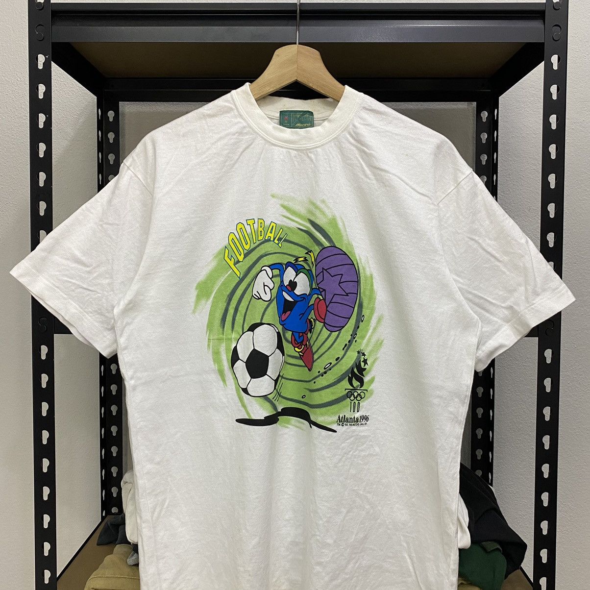 USA Olympics × Vintage Vintage Atlanta Olympic Games Collection Sportwear Tshirt Size US M / EU 48-50 / 2 - 2 Thumbnail