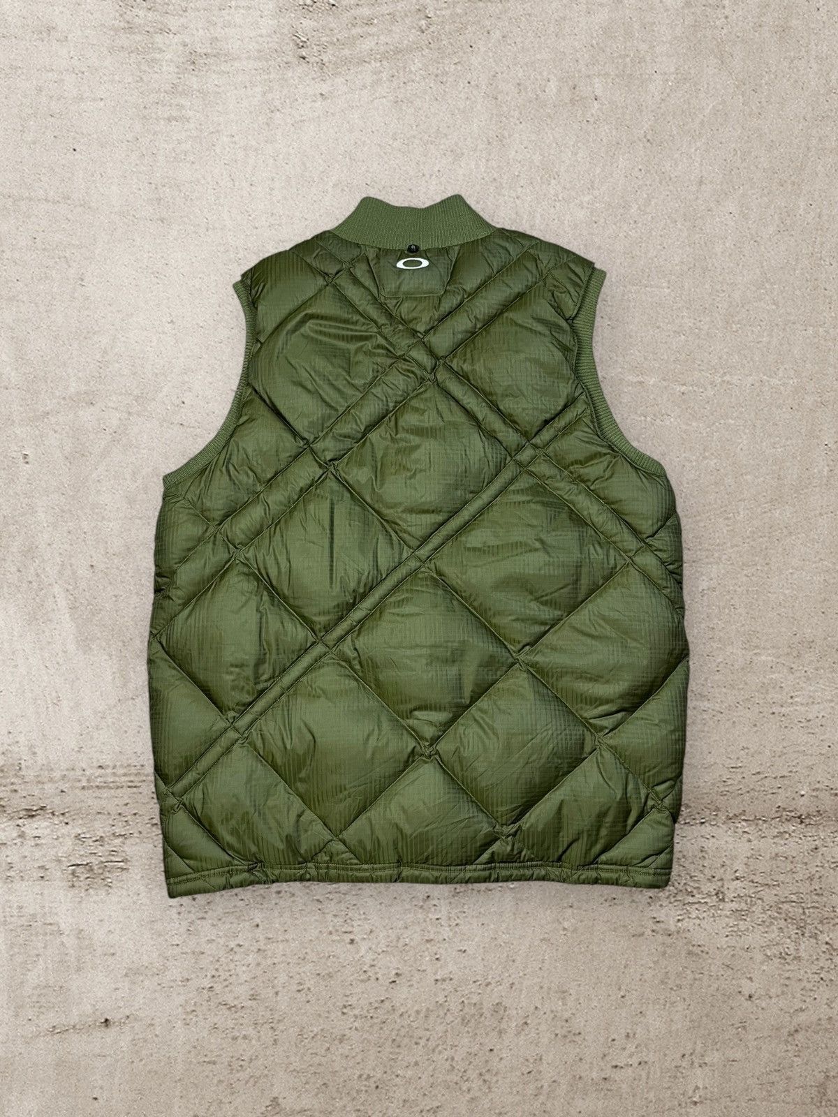 Oakley Oakley Puffer Vest Khaki Jacket Outdoors Mens XL Size US L / EU 52-54 / 3 - 6 Thumbnail