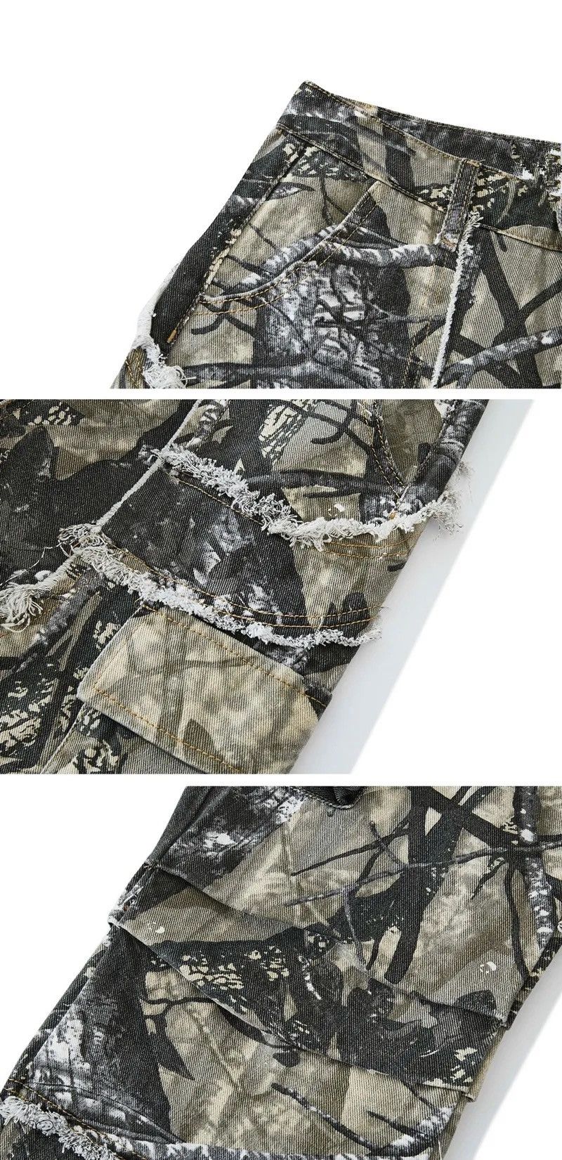 Japanese Brand Camouflage Y2K Fashion Baggy Jeans Cargo Pants Size US 30 / EU 46 - 7 Thumbnail
