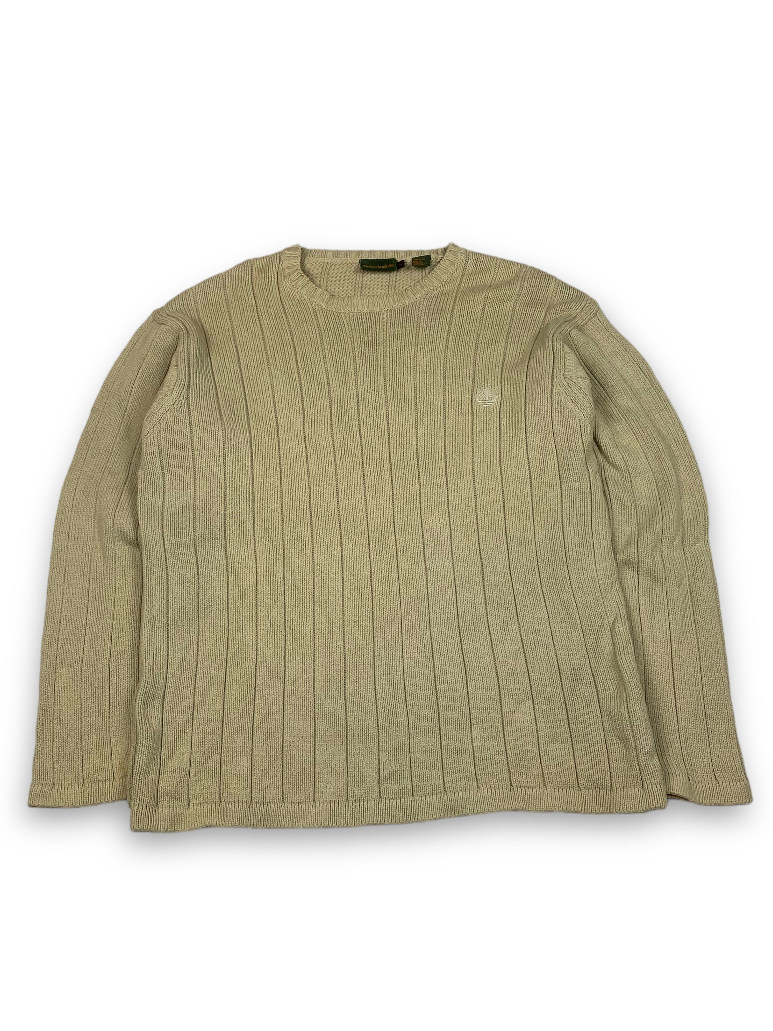 Timberland Vintage TIMBERLAND Cable Knit Beige Sweater M715 Size US XL / EU 56 / 4 - 1 Thumbnail
