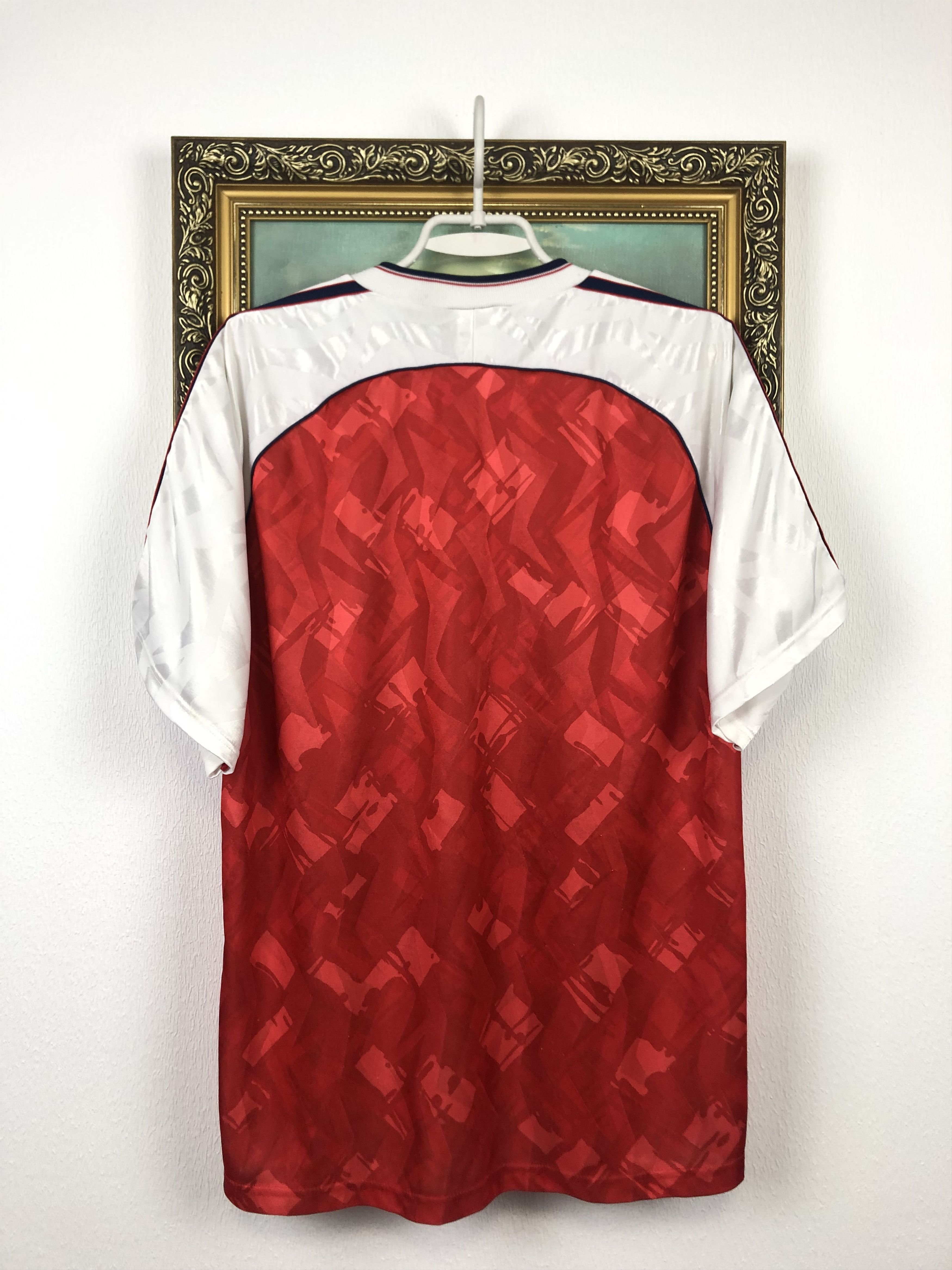Adidas Vintage Arsenal London Gunner Template Football Shirt Jersey Size US L / EU 52-54 / 3 - 8 Thumbnail