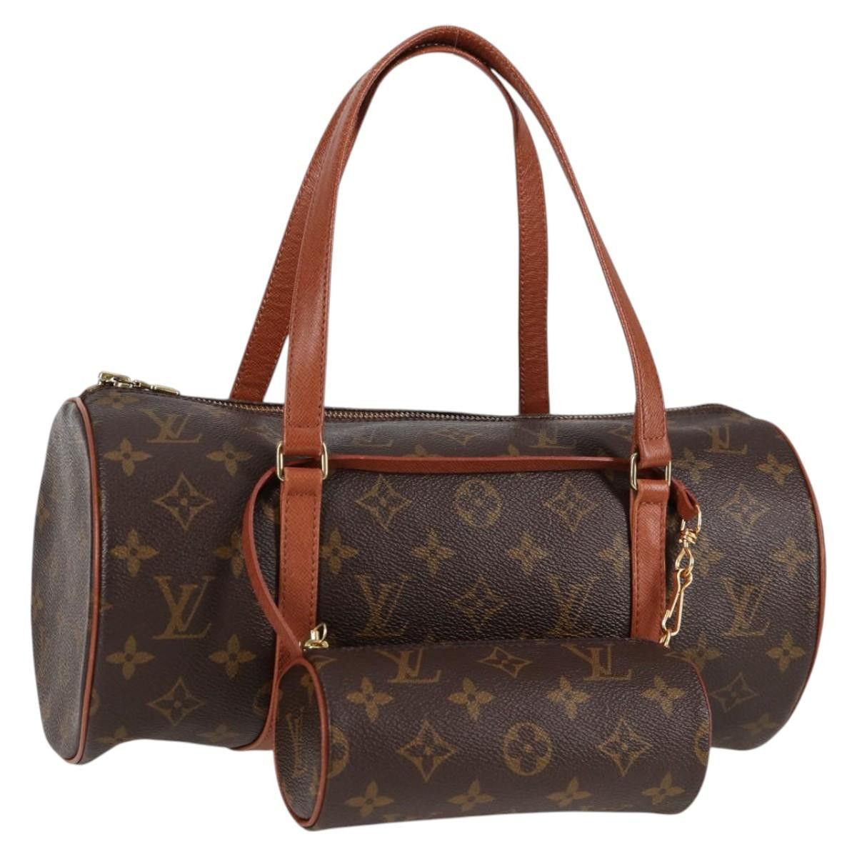 LOUIS VUITTON Monogram Papillon 30 Hand Bag M51385