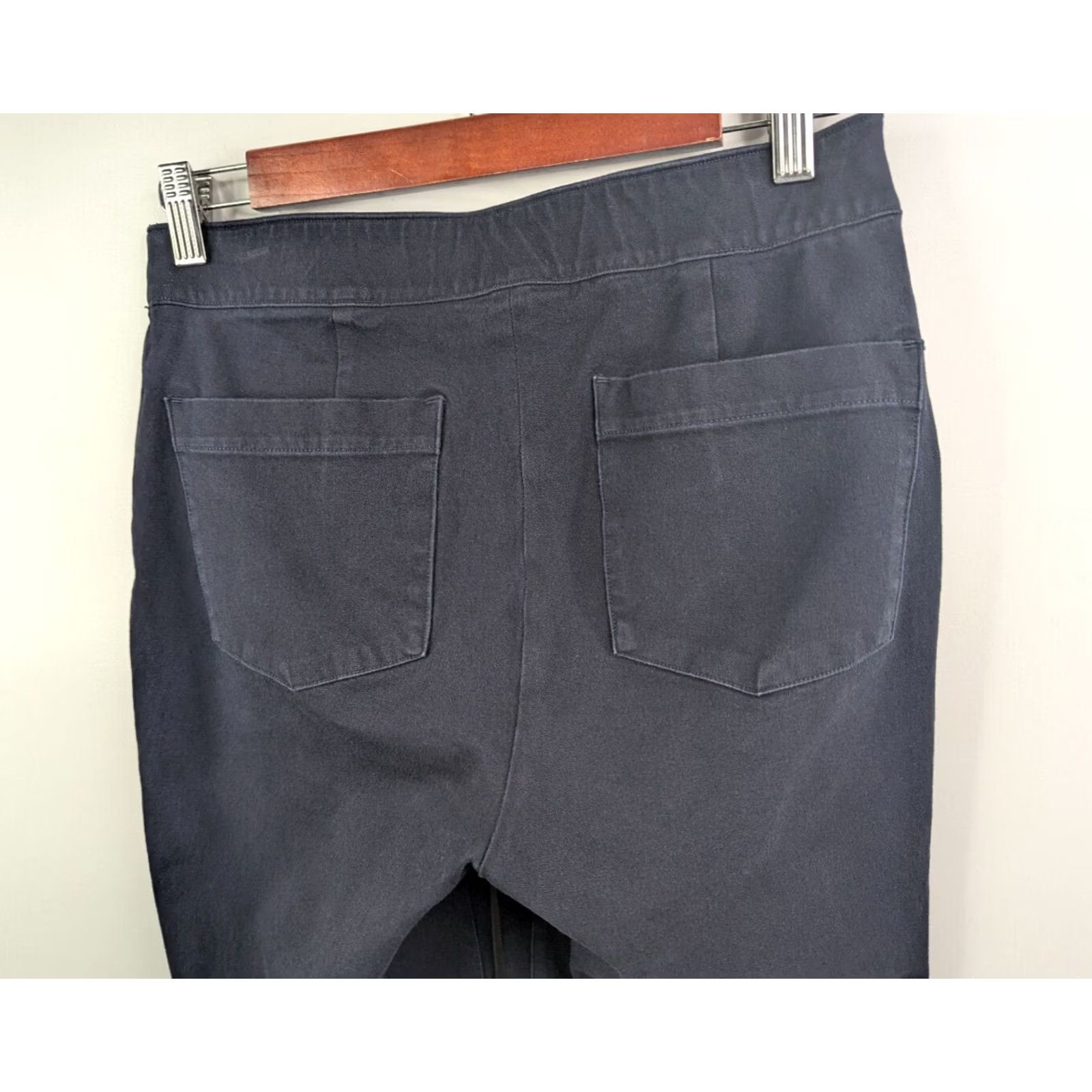 Spanx Spanx Polished Kick Flare Pants Ankle Black Pull On Wide Leg Womens Small Size 28" / US 6 / IT 42 - 4 Thumbnail