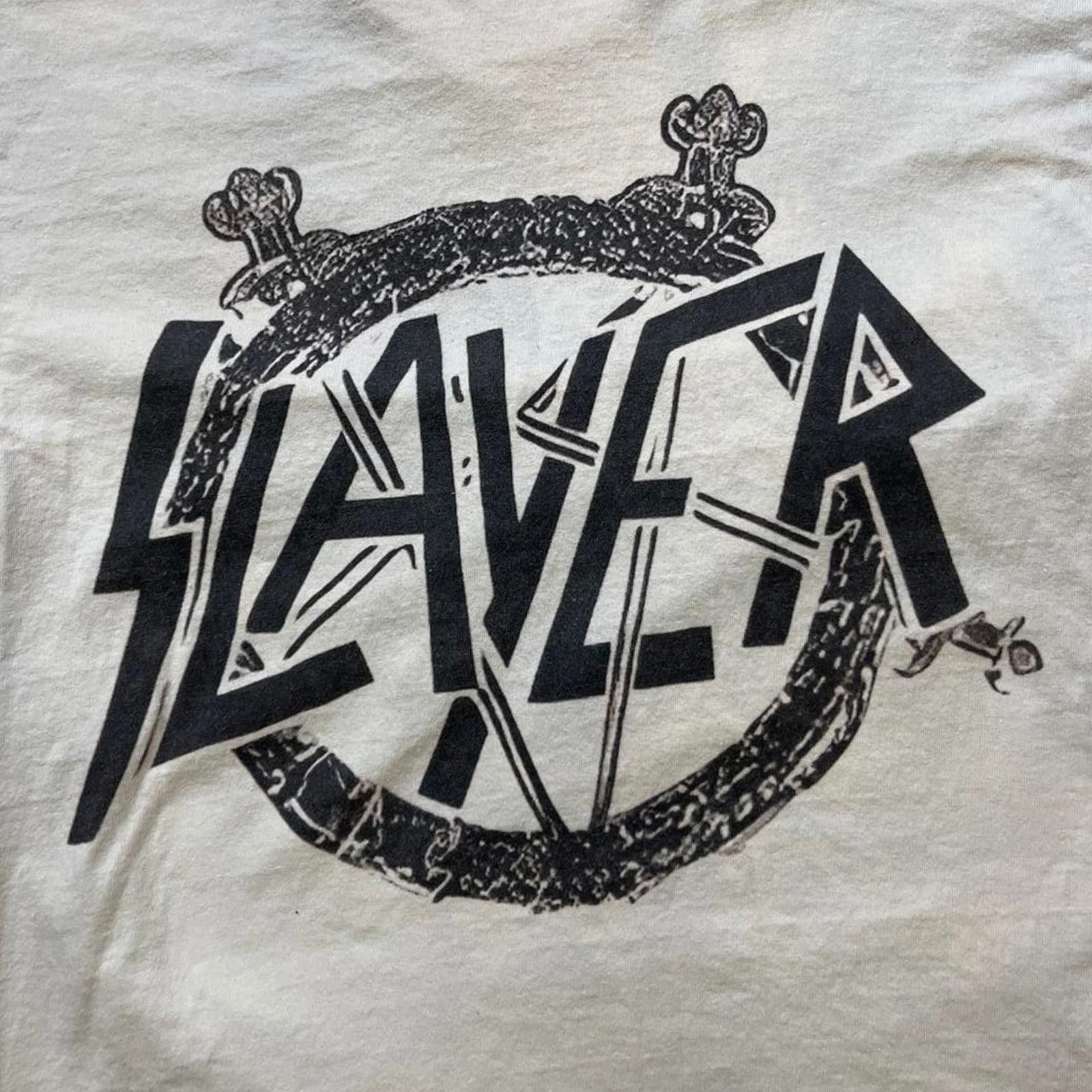 Other Slayer Preowned Medium Band T-shirt Size US M / EU 48-50 / 2 - 1 Thumbnail