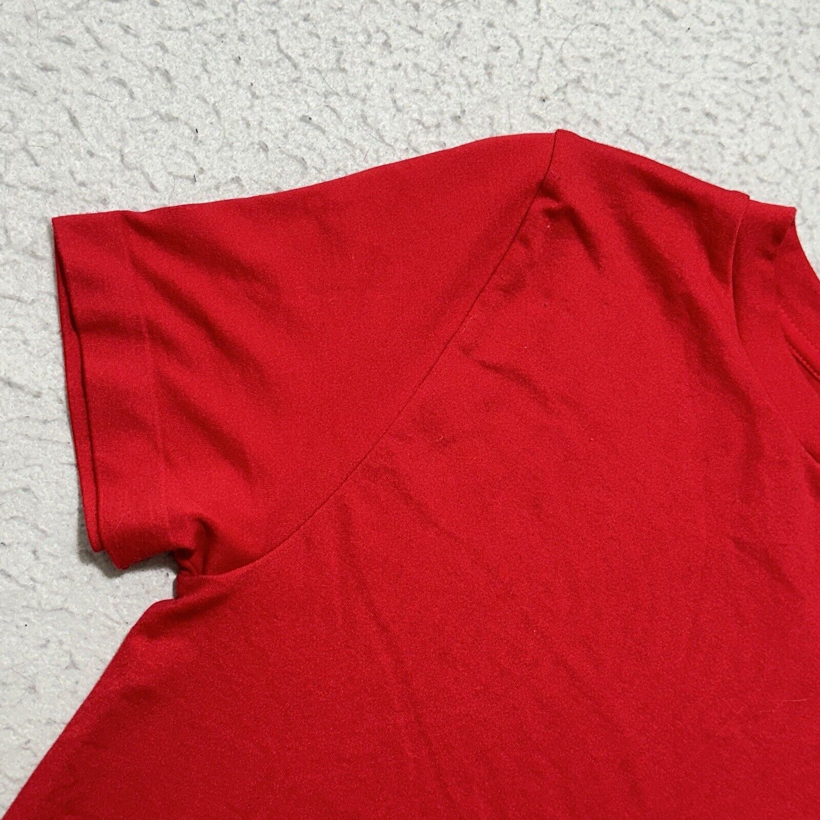 Other A New Day Large Red Lightweight Short Sleeve TShirt Baby Tee Size L / US 10 / IT 46 - 5 Thumbnail