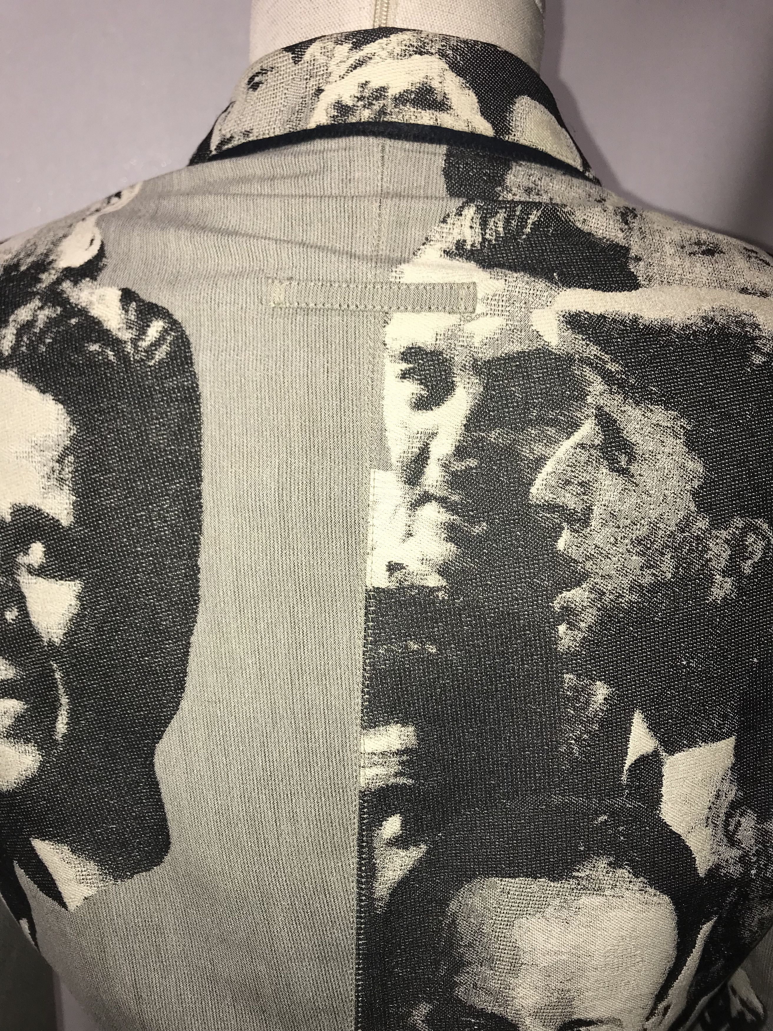 Jean Paul Gaultier Iconic "Faces" 1992 Jacket Size L / US 10 / IT 46 - 2 Thumbnail