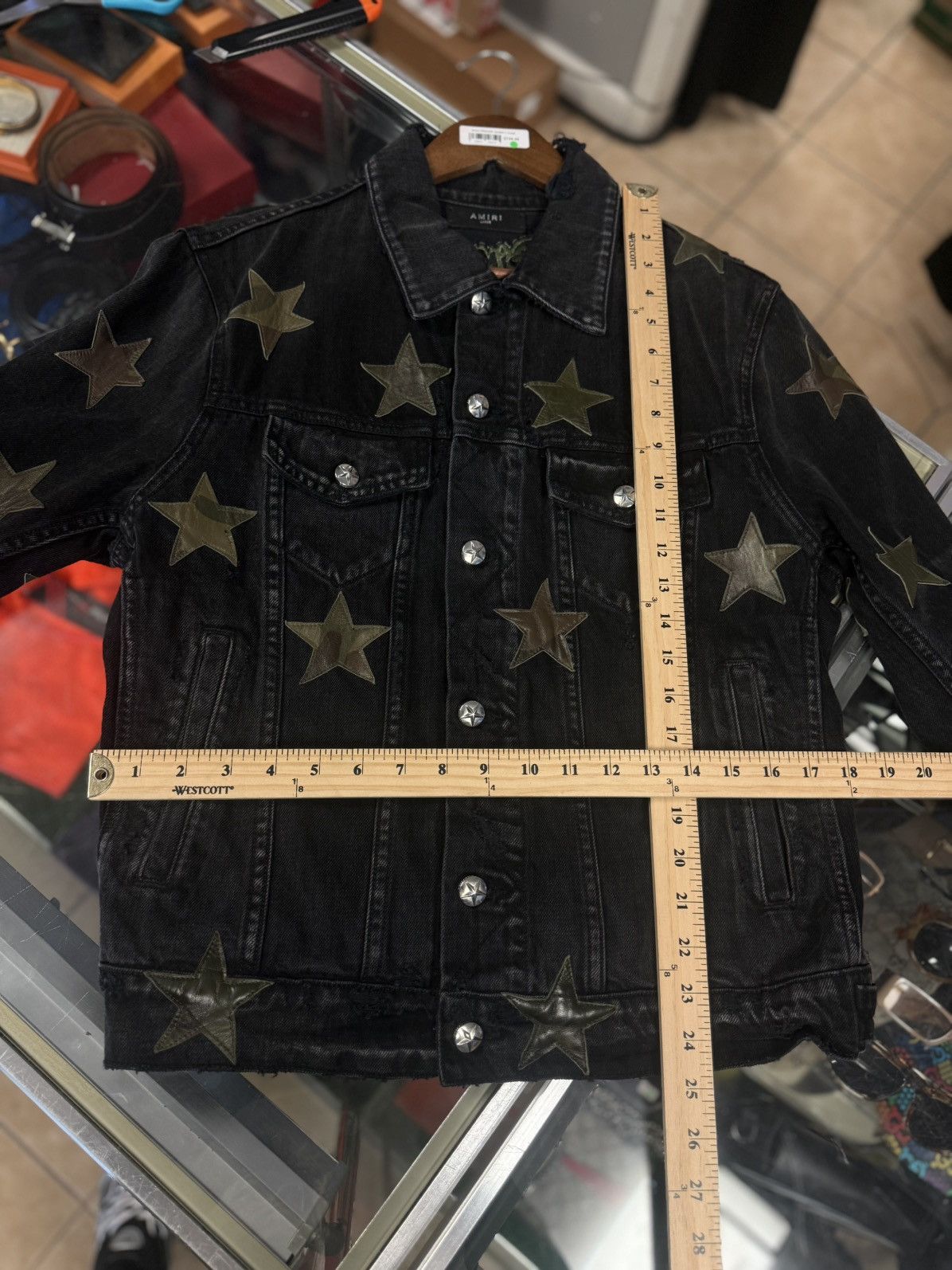 Amiri Amiri Denim Chemist Jacket Size Large $2490 Retail Size US L / EU 52-54 / 3 - 20 Thumbnail