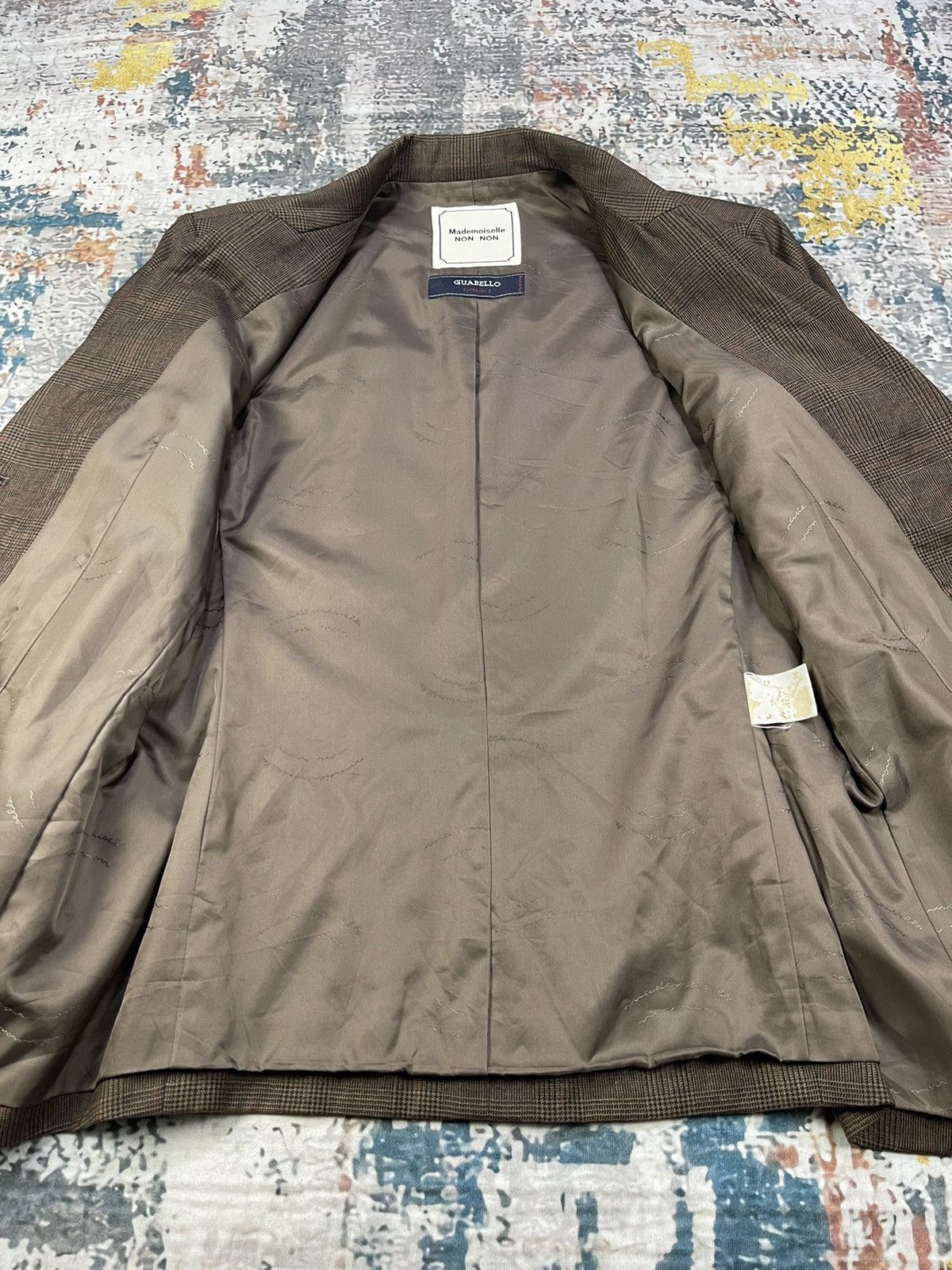 Mademoiselle Non Non Mademoiselle Non Non X Guabello Mocha Glen Check Size M / US 6-8 / IT 42-44 - 6 Thumbnail