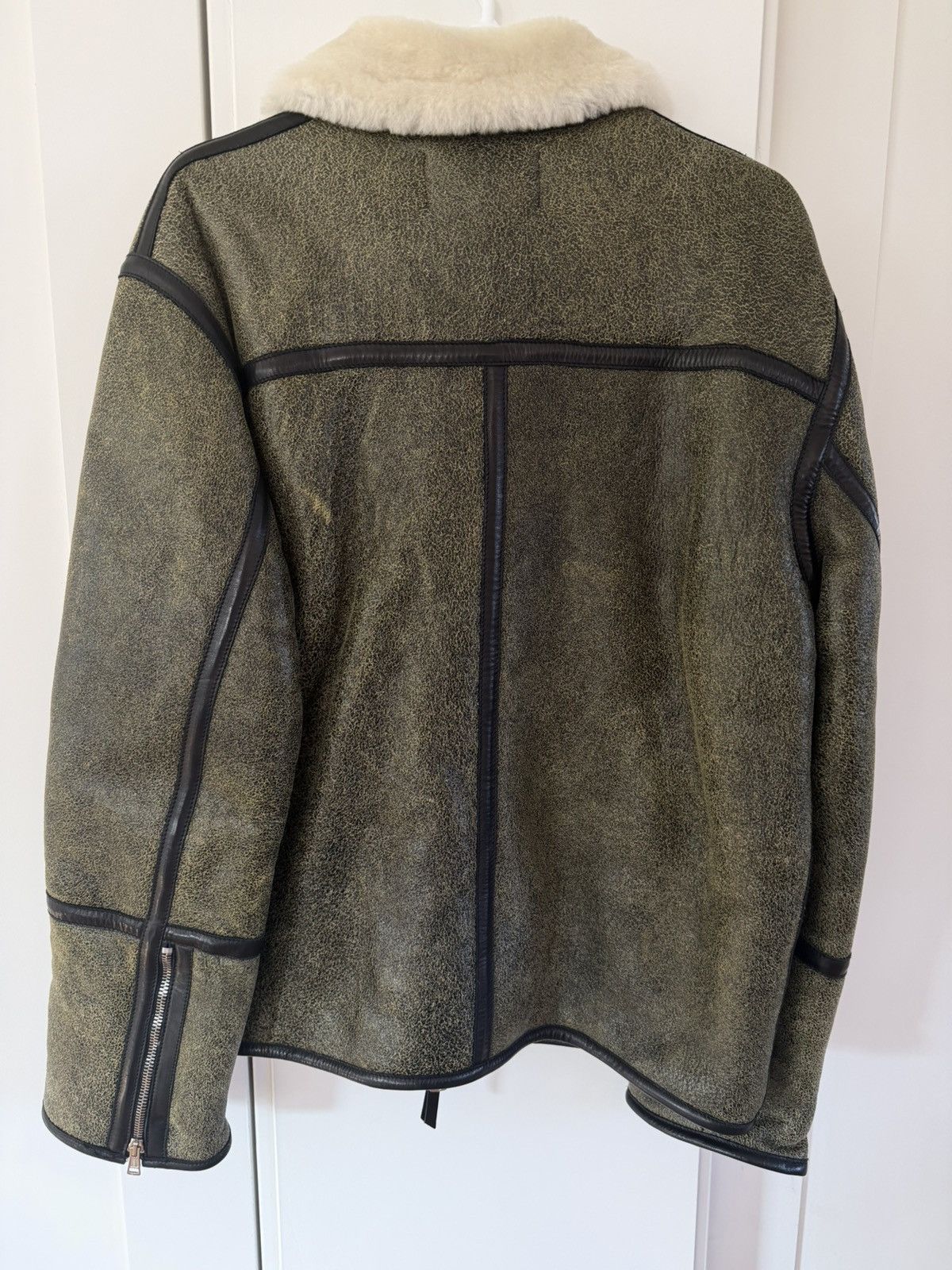 Our Legacy Flight Jacket Black Citron Rips (Original Sample) Size US M / EU 48-50 / 2 - 2 Thumbnail