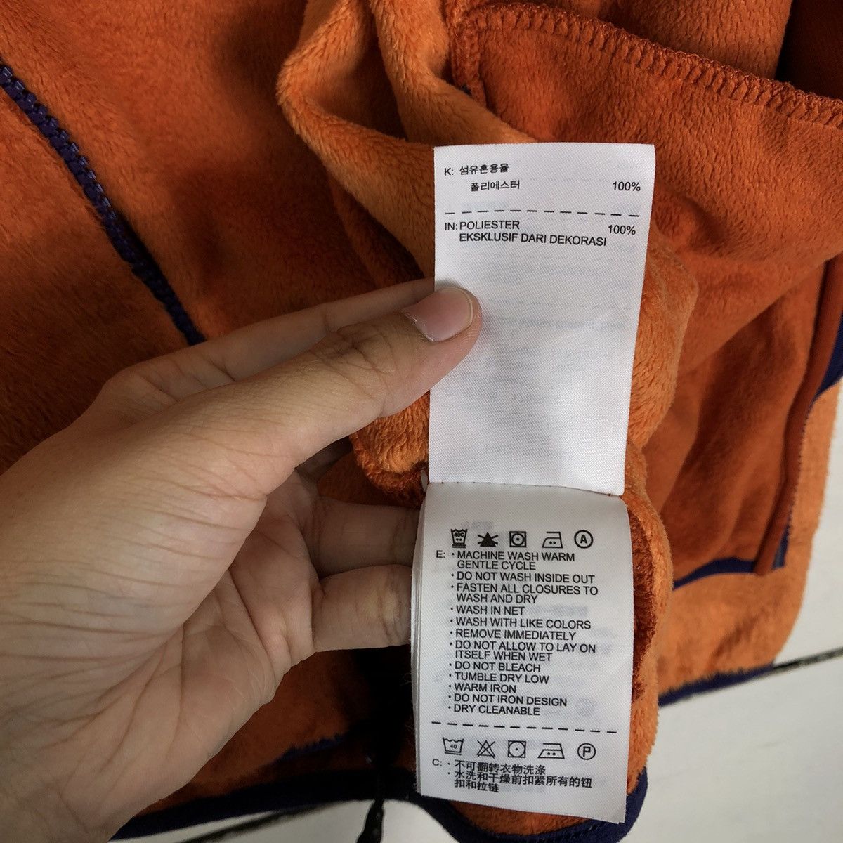 Nike 🔥VINTAGE NIKE SPORTSWEAR FLEECE JACKET RARE COLOUR DESIGN Size US L / EU 52-54 / 3 - 16 Thumbnail