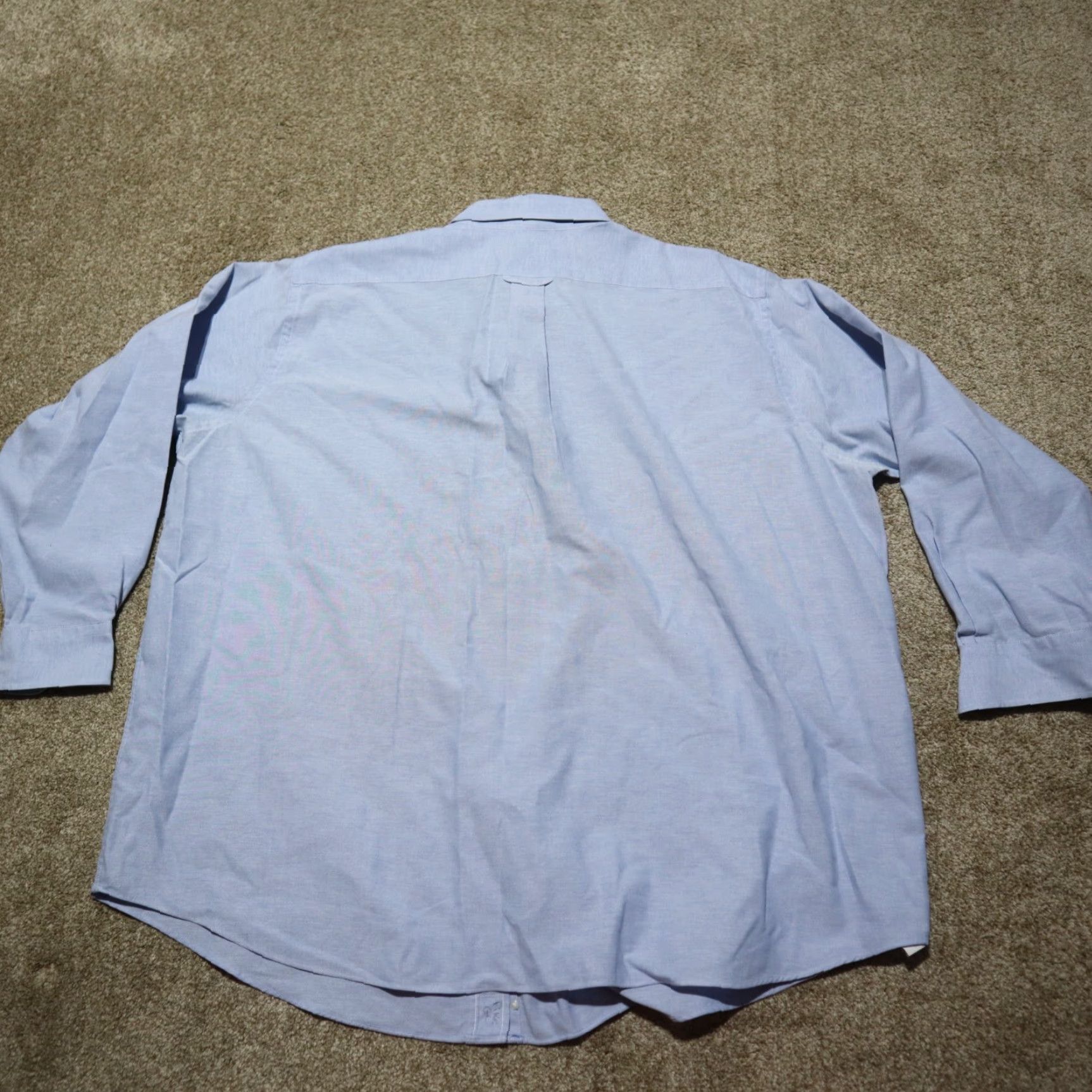 LLOYD Alexander Lloyd Blue Button-Up Shirt Men's Size 20 34 / 35 Shirt Cotton Striped Button-Up Blue 20 Mens Size US XXL / EU 58 / 5 - 8 Thumbnail